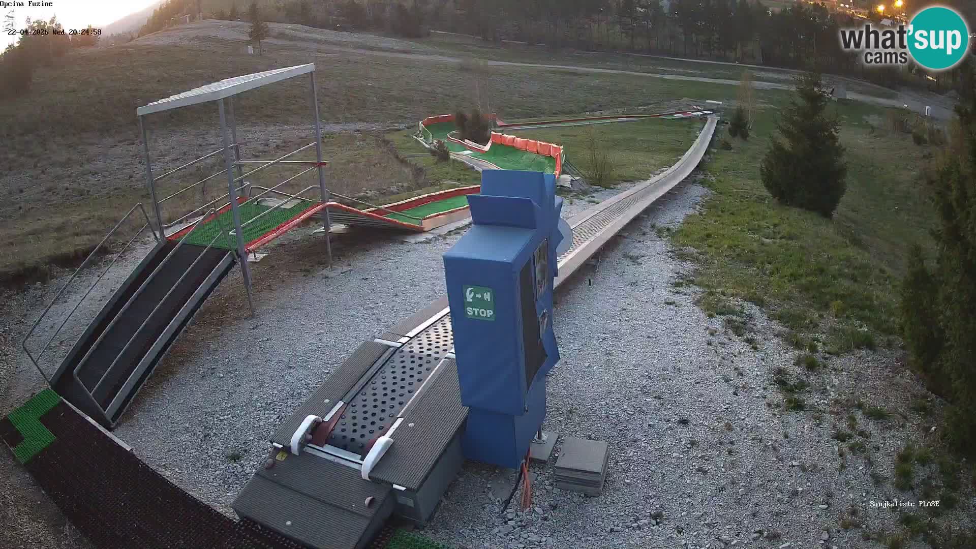 Live Webcam Rodelbahn Fužine – Kroatien