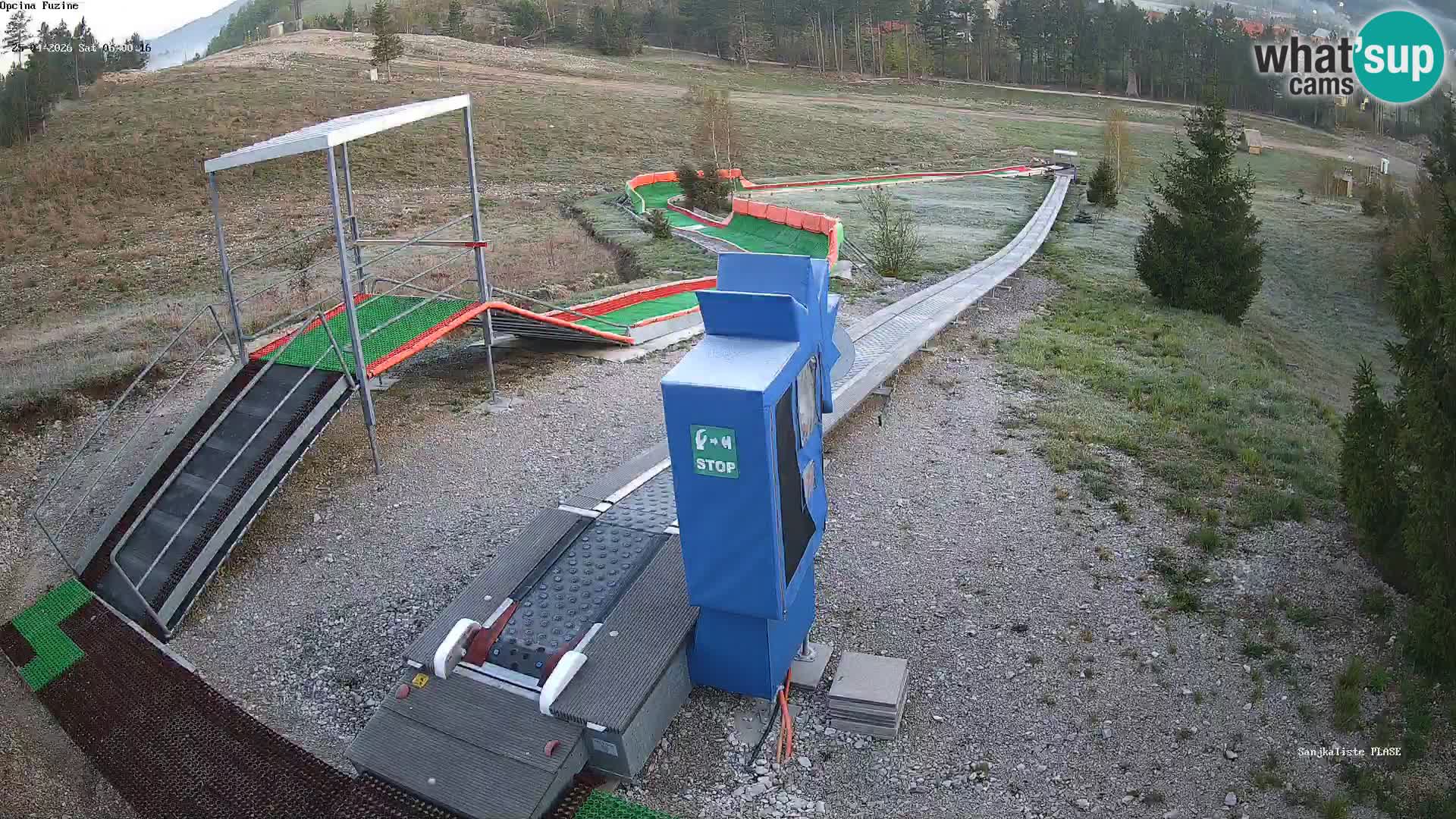 Web kamera uživo Sanjkalište Fužine – Hrvatska