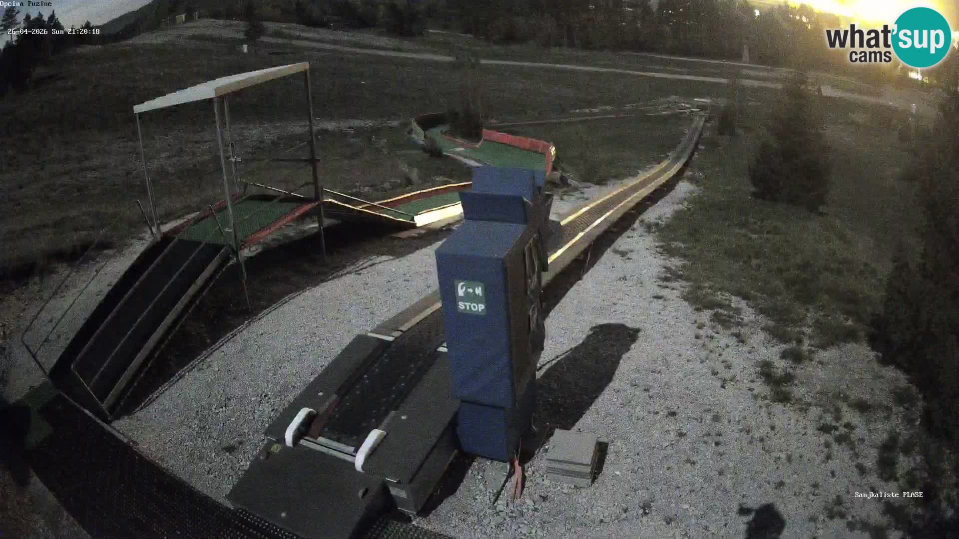 Web kamera uživo Sanjkalište Fužine – Hrvatska