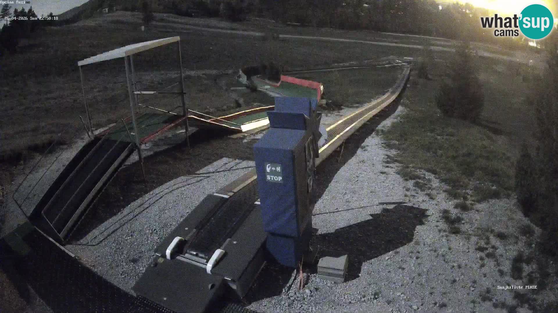 Web kamera uživo Sanjkalište Fužine – Hrvatska