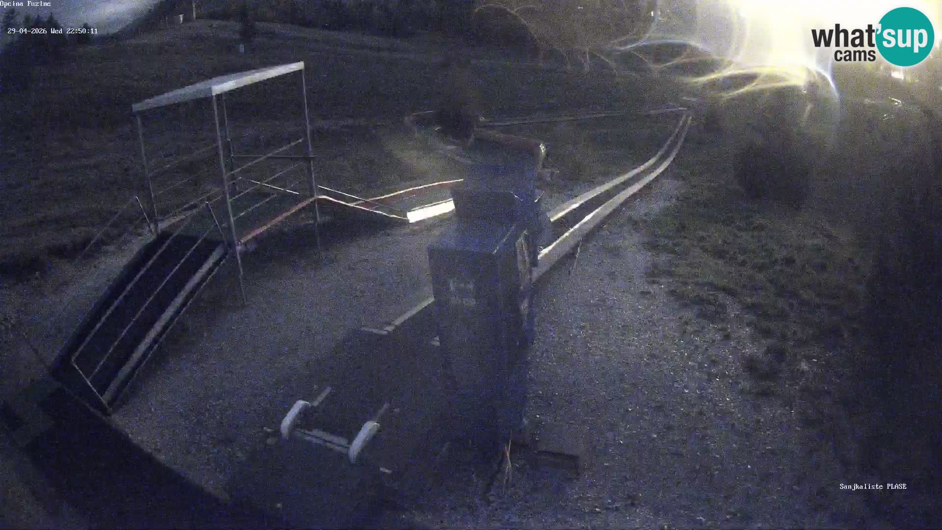 Live webcam Fužine toboggan run – Croatia