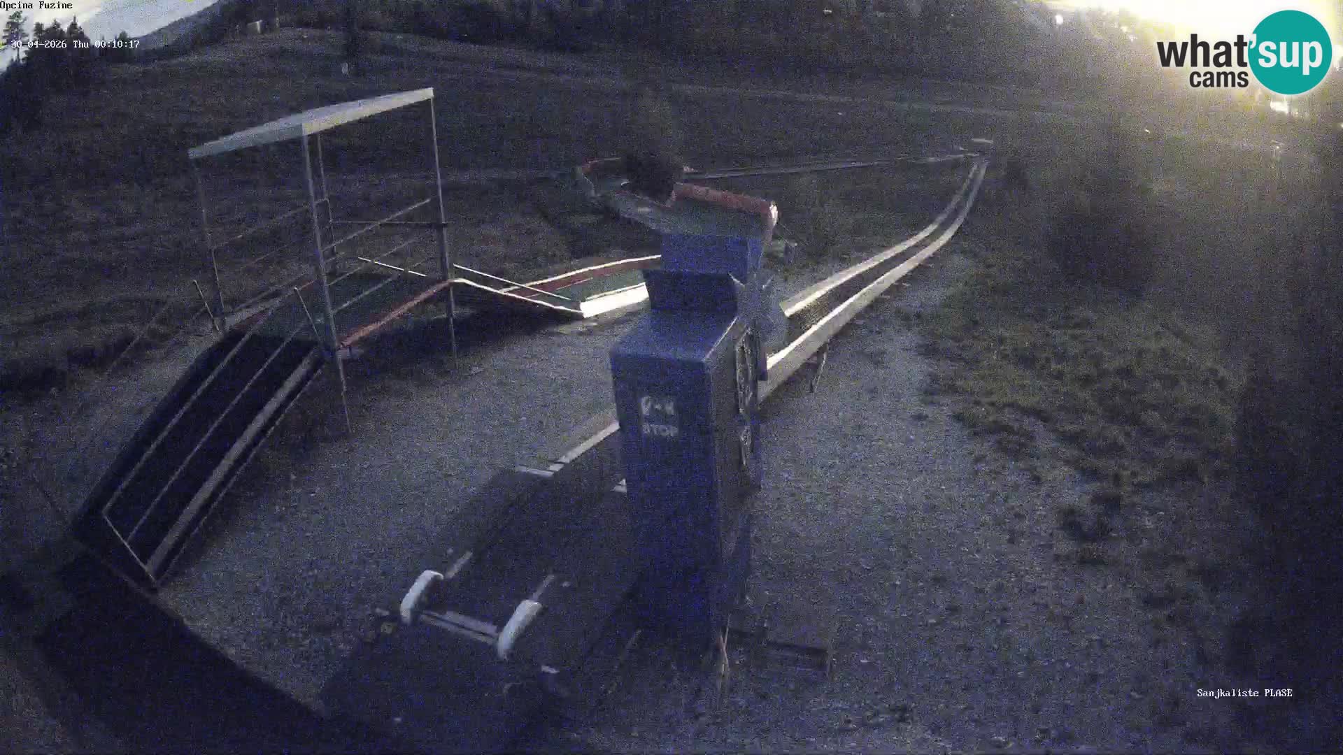 Web kamera uživo Sanjkalište Fužine – Hrvatska