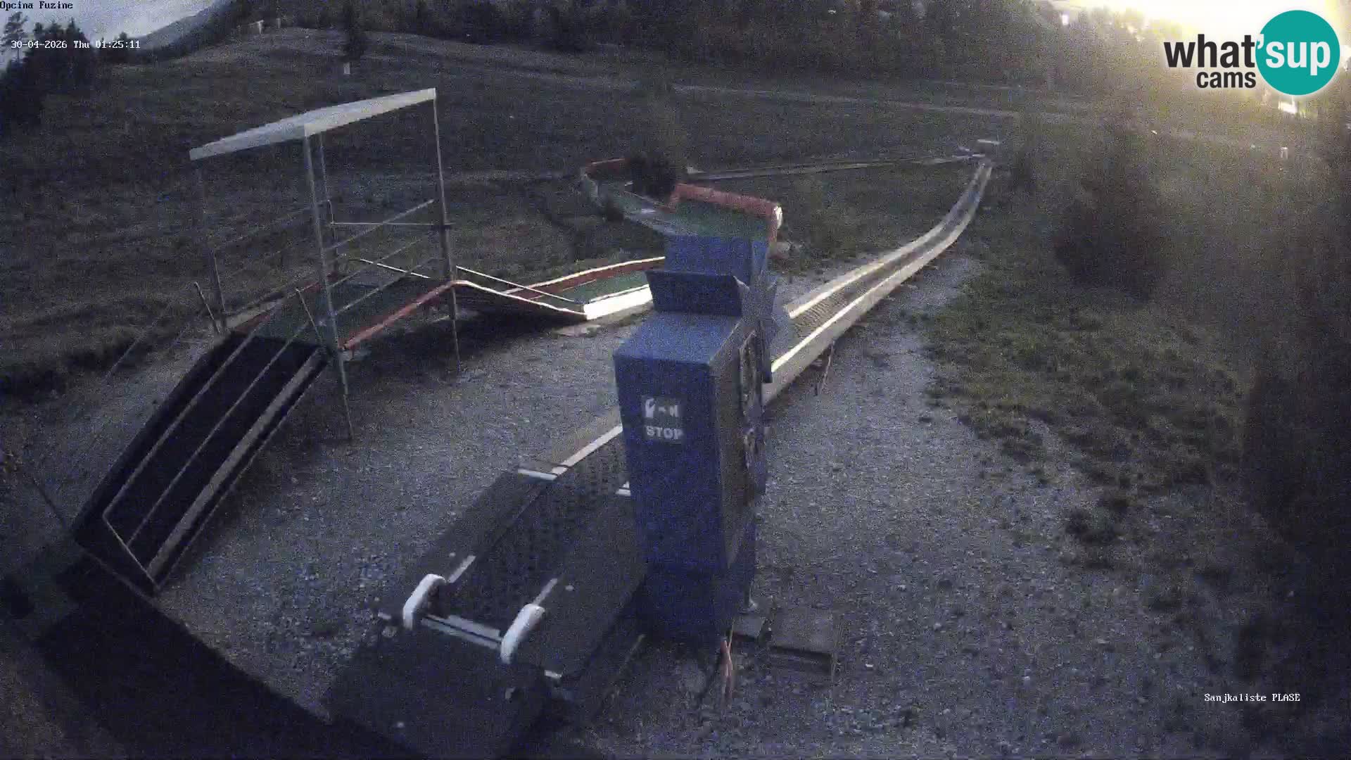 Web kamera uživo Sanjkalište Fužine – Hrvatska