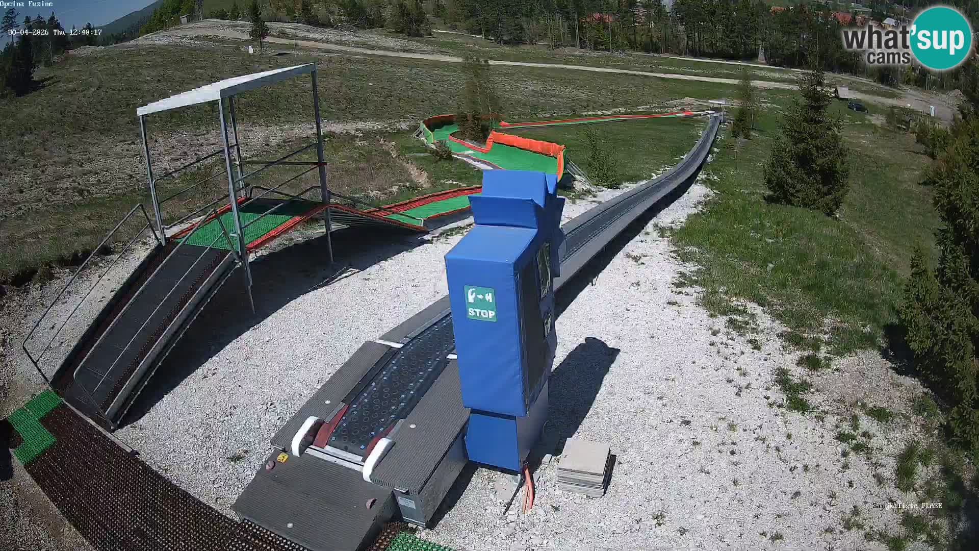 Live Webcam Rodelbahn Fužine – Kroatien