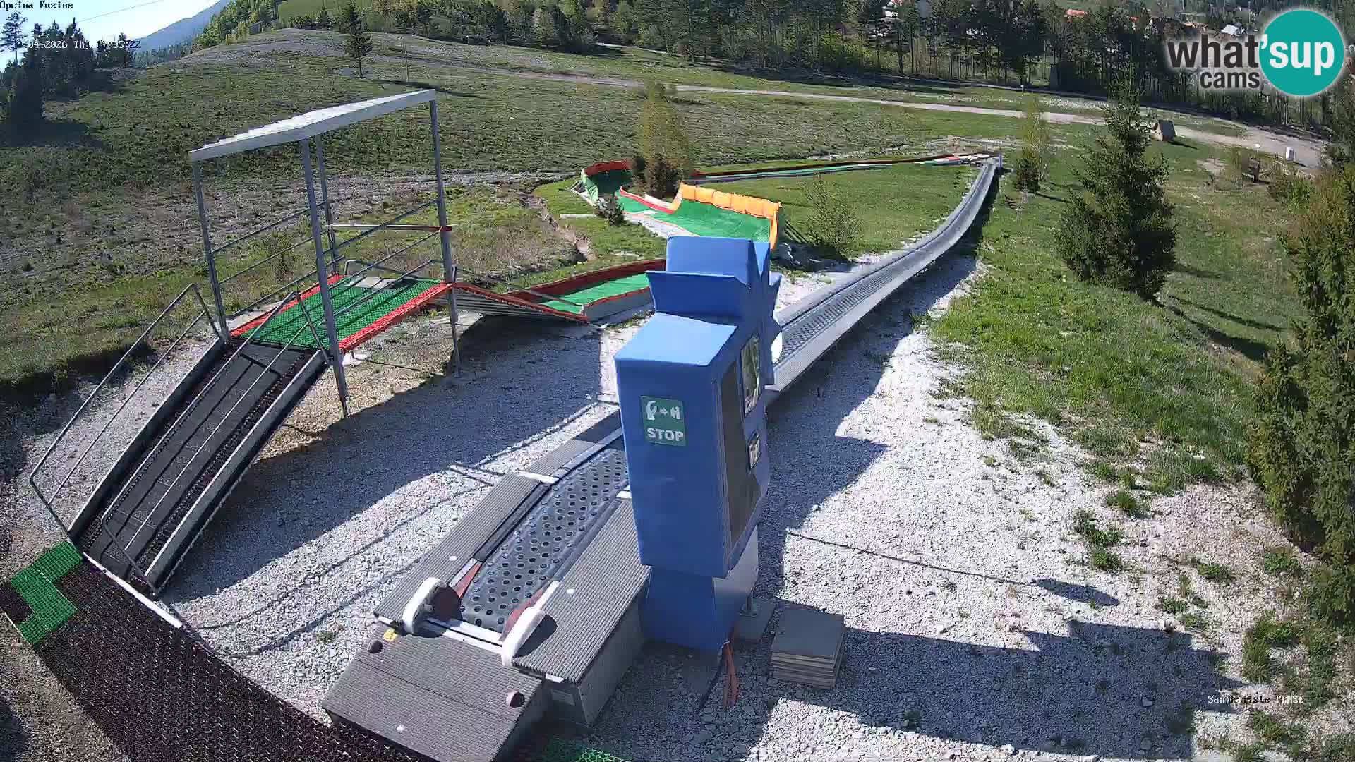Live Webcam Rodelbahn Fužine – Kroatien