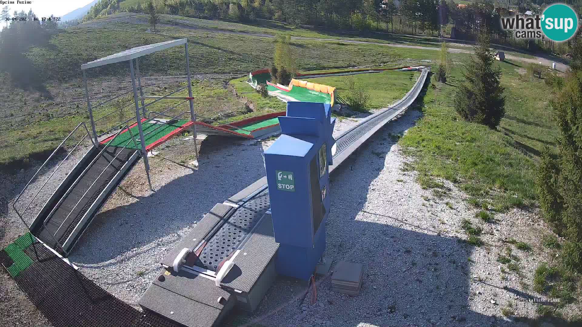 Live Webcam Rodelbahn Fužine – Kroatien