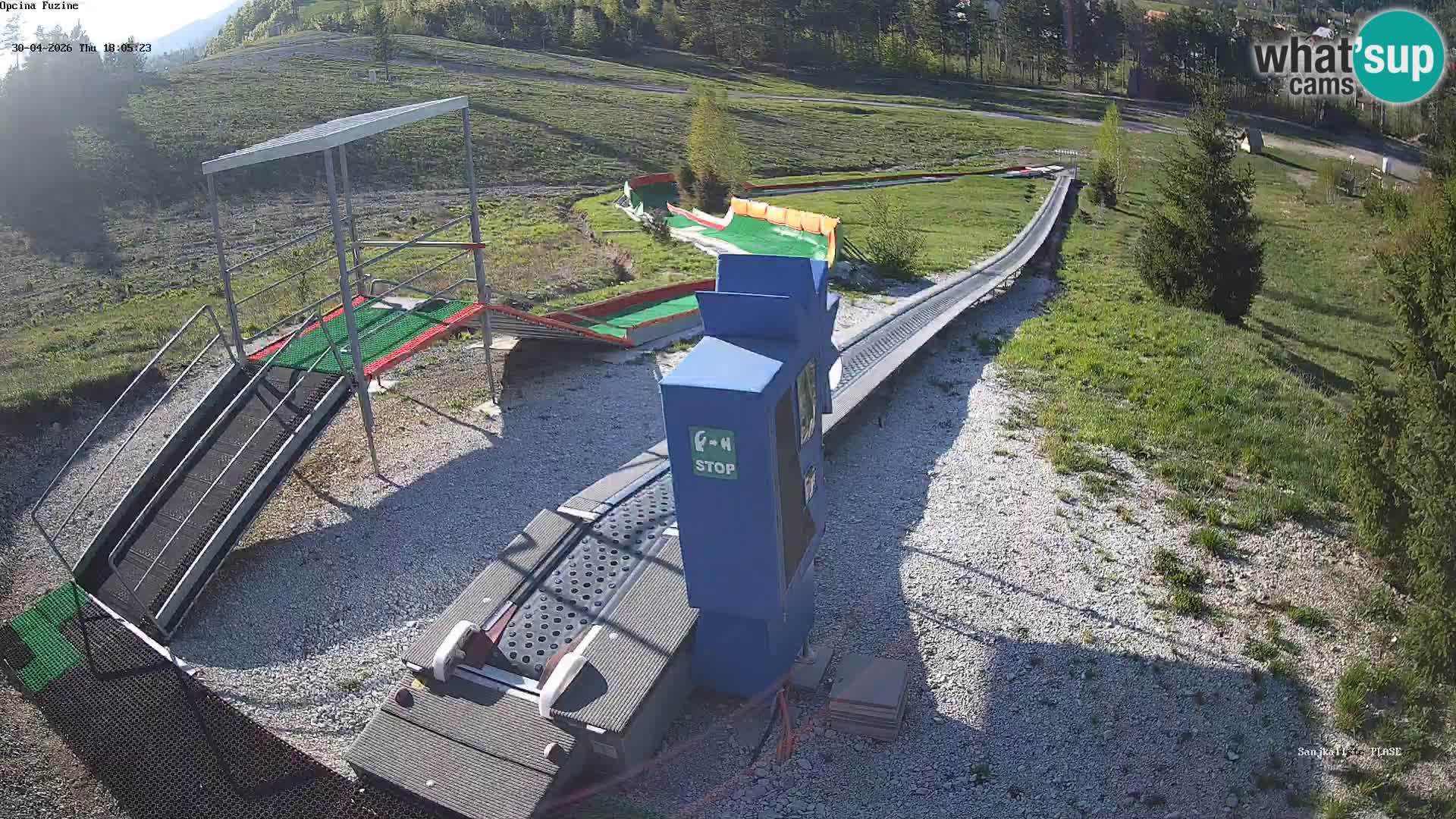 Live Webcam Rodelbahn Fužine – Kroatien