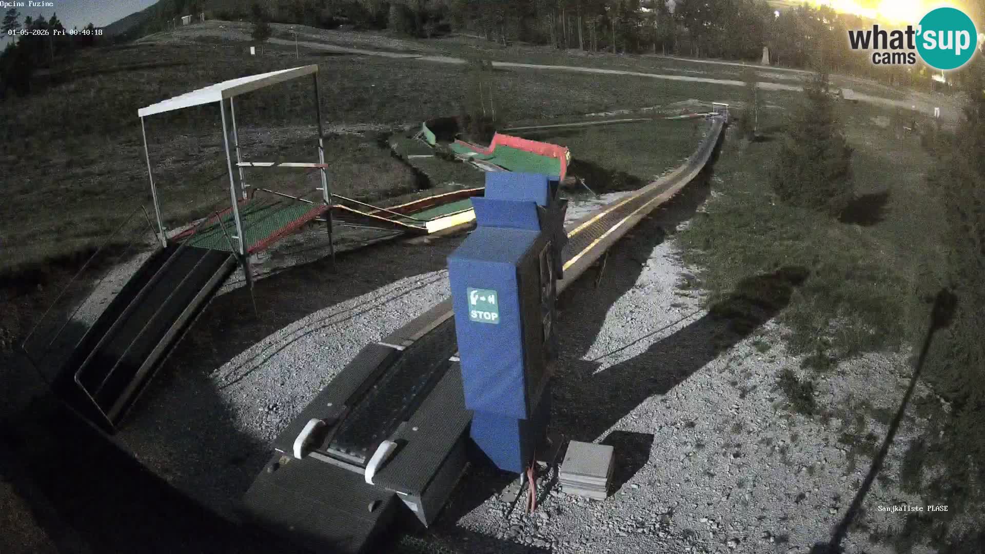 Web kamera uživo Sanjkalište Fužine – Hrvatska