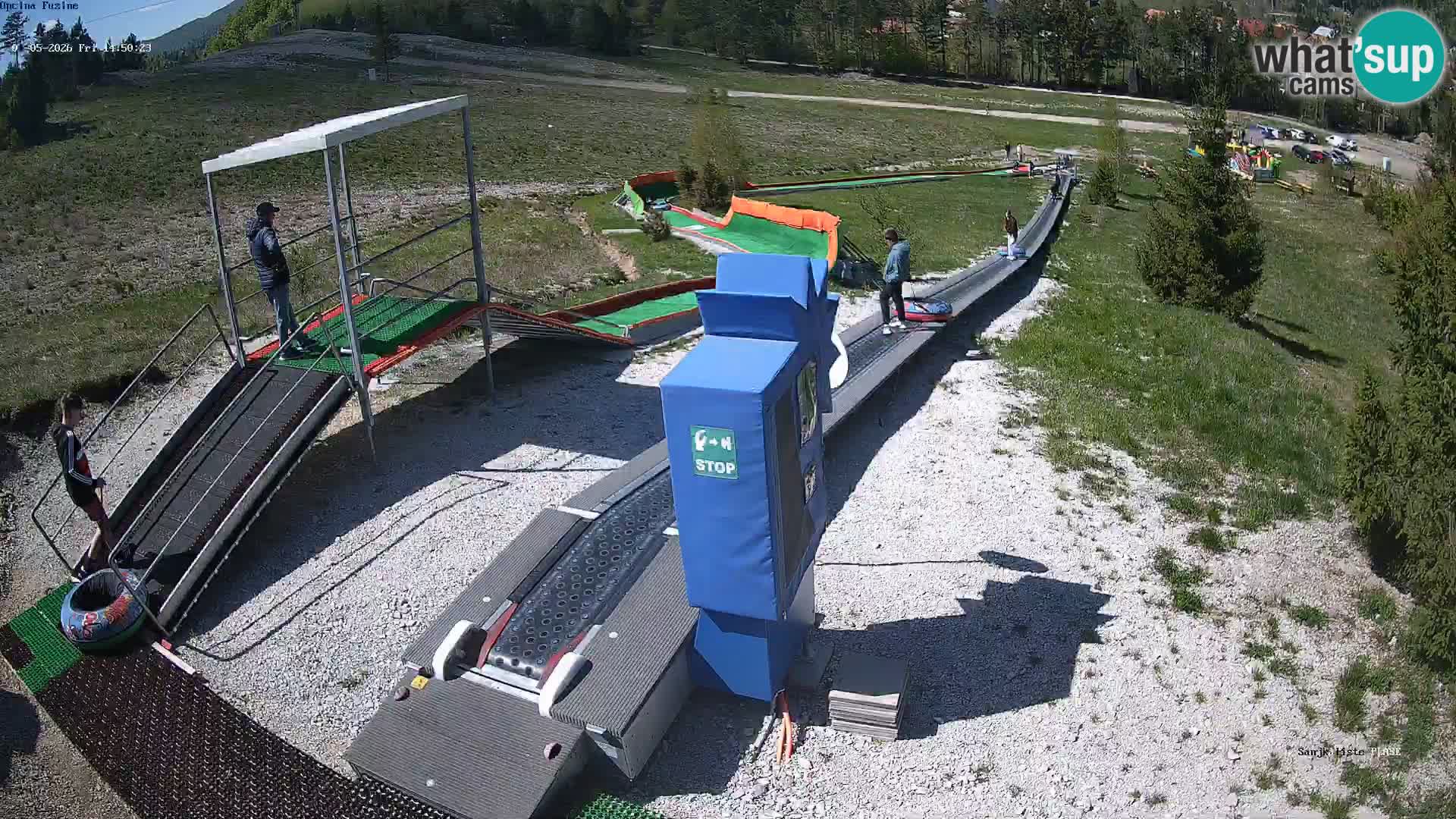 Spletna kamera v živo Sankališče Fužine – Hrvaška