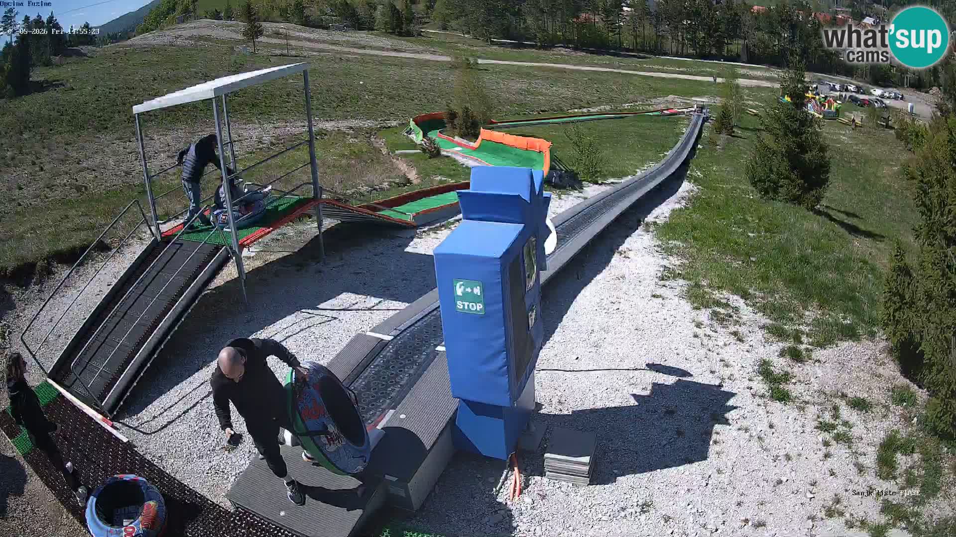 Live webcam Pista da slittino Fužine – Croazia