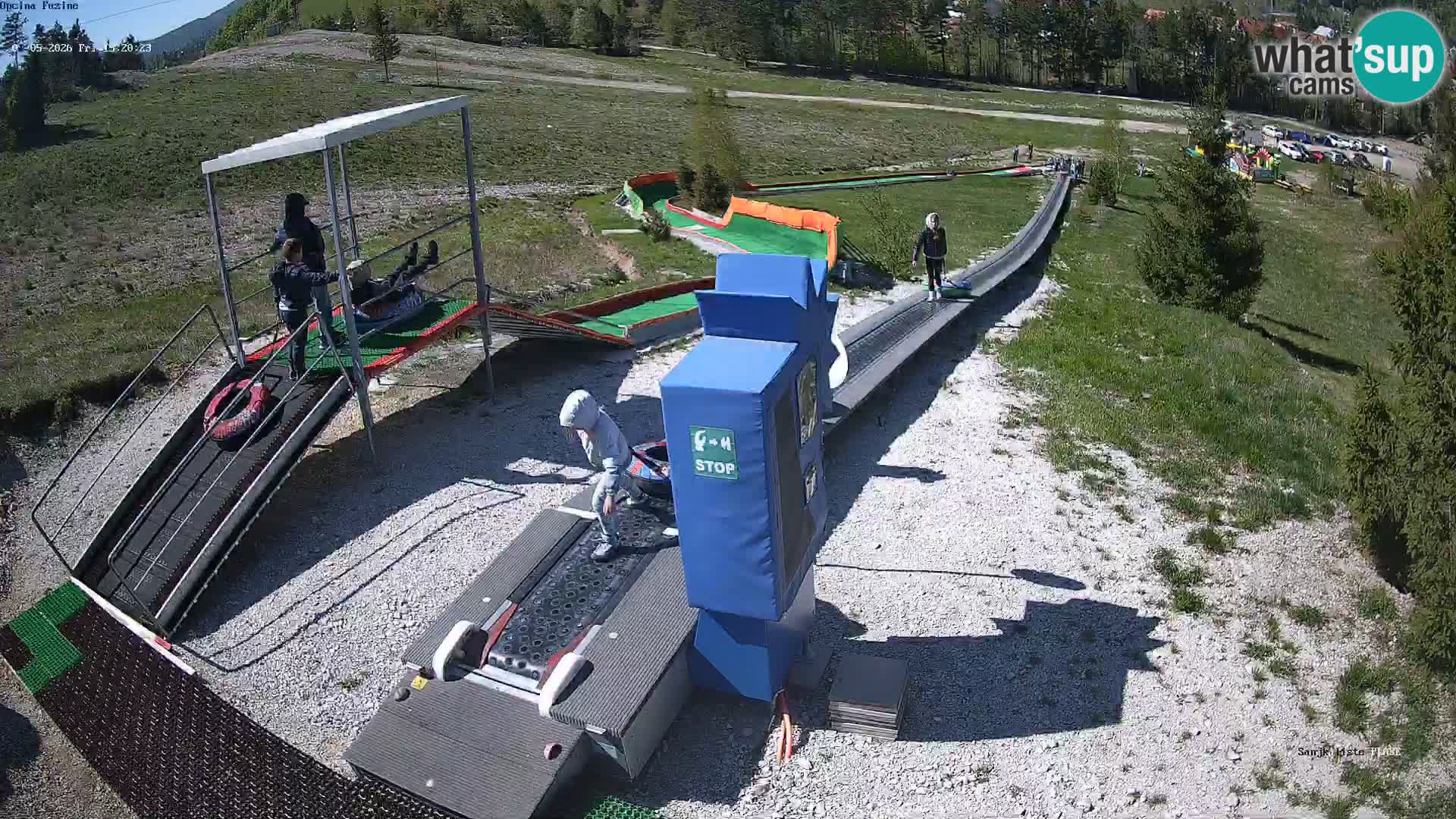 Webcam en direct Piste de luge de Fužine – Croatie