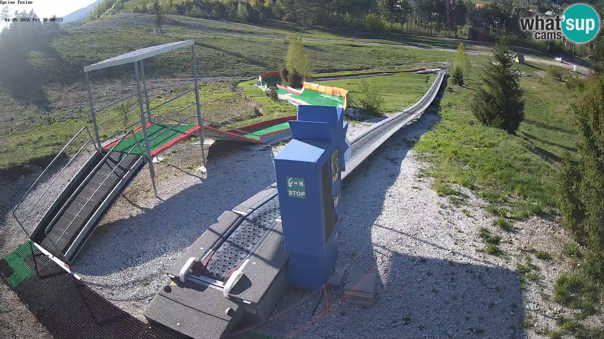 Live Webcam Rodelbahn Fužine – Kroatien