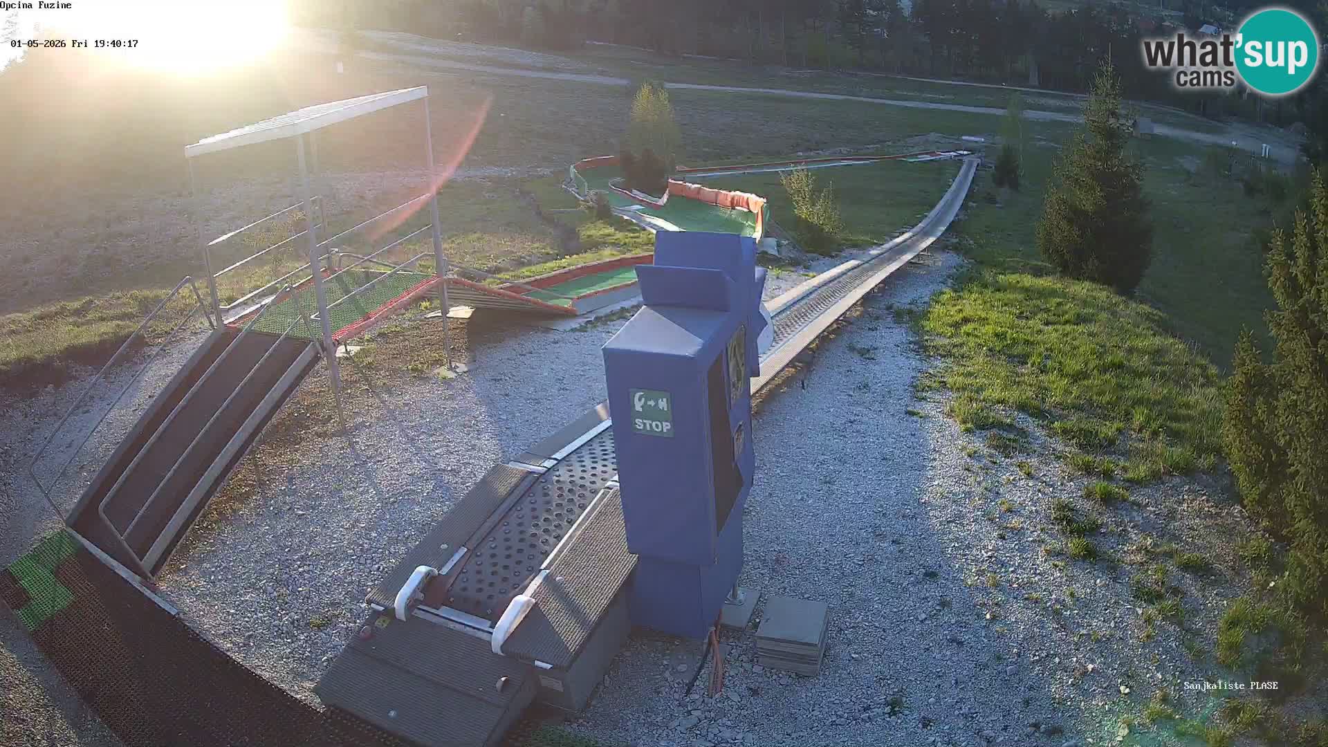 Live Webcam Rodelbahn Fužine – Kroatien