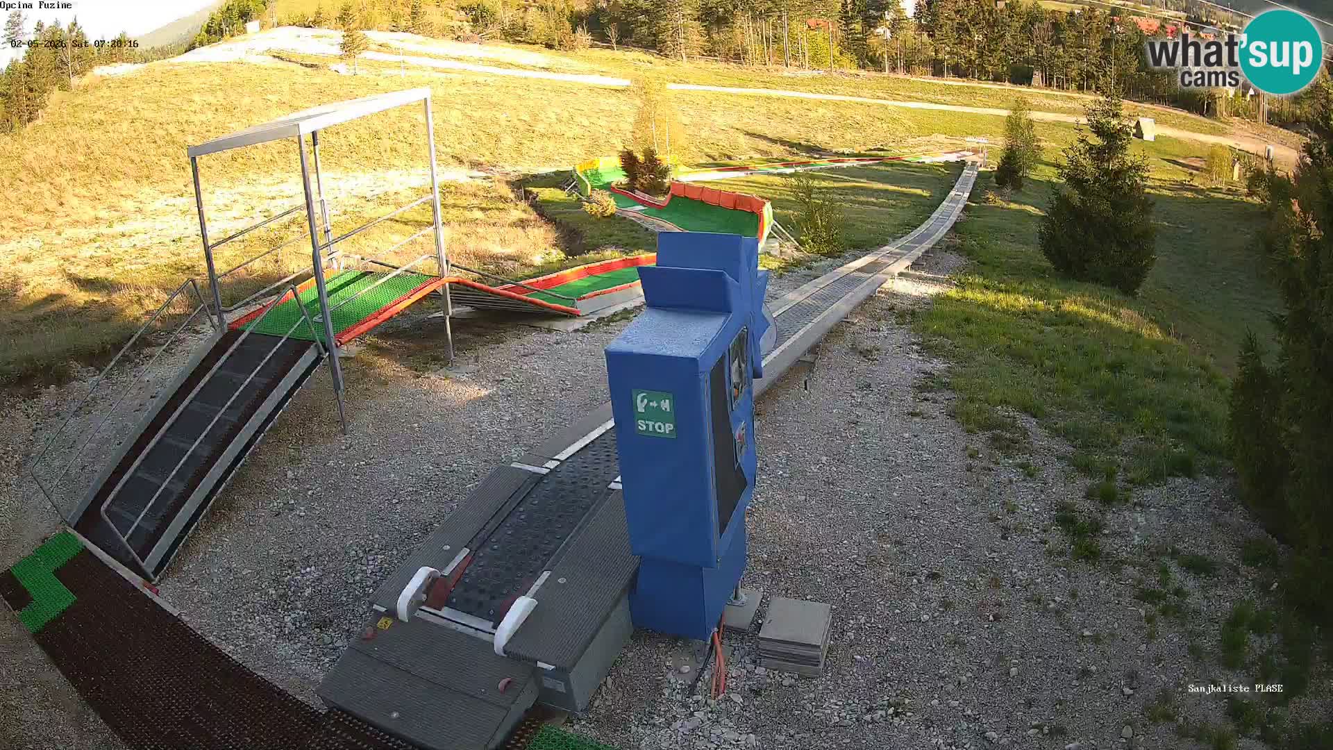 Live Webcam Rodelbahn Fužine – Kroatien