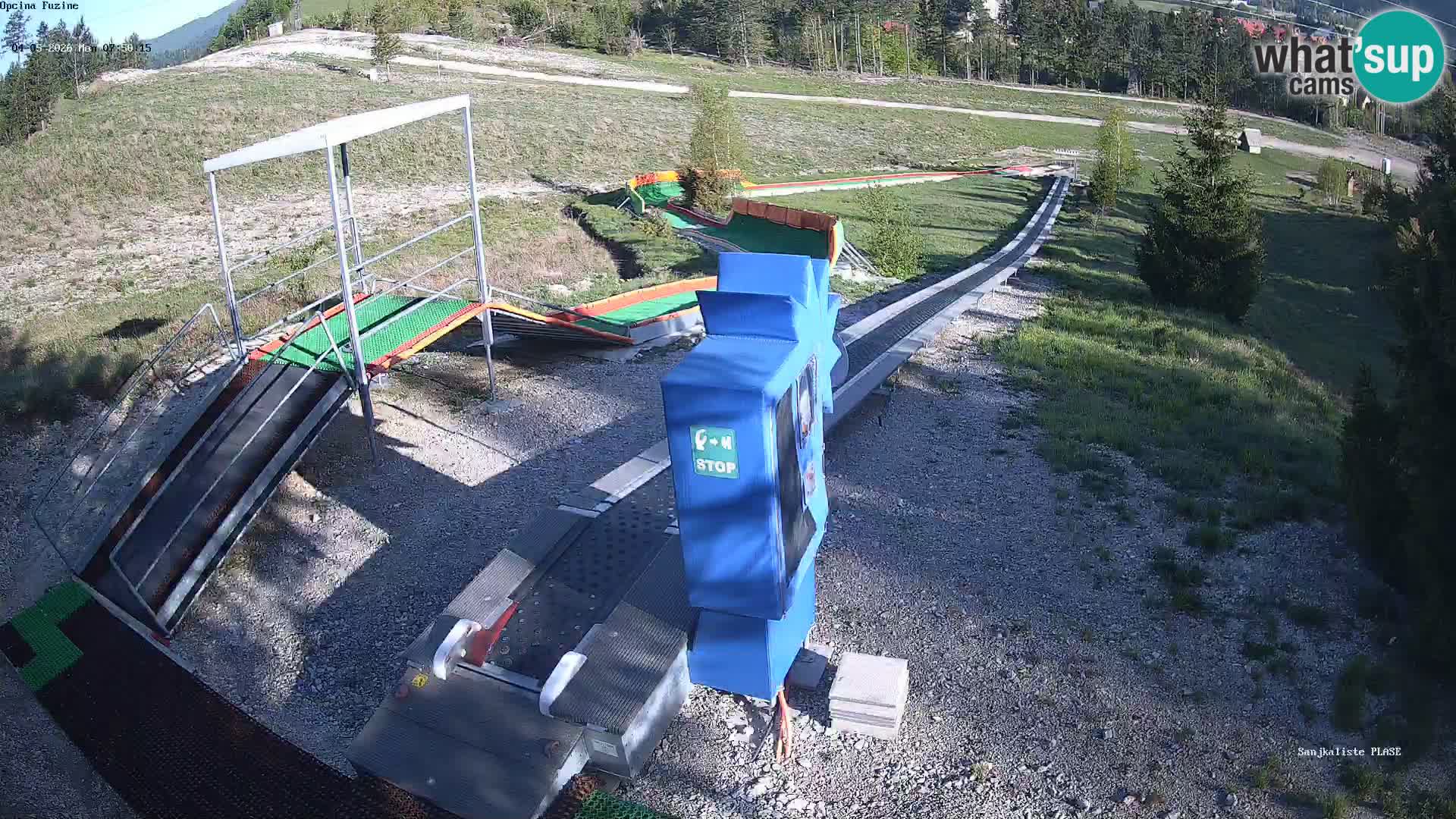Live Webcam Rodelbahn Fužine – Kroatien