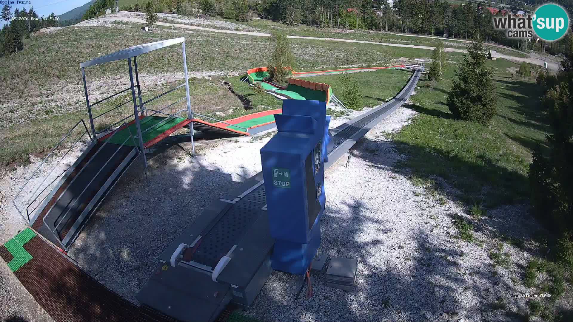 Live Webcam Rodelbahn Fužine – Kroatien