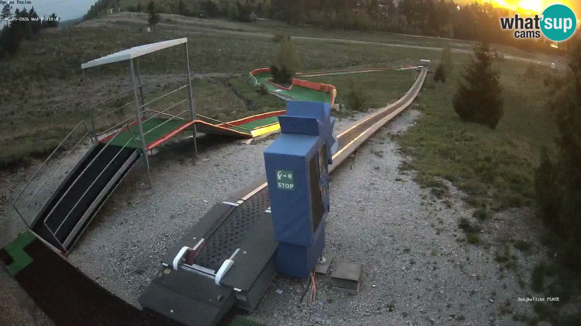 Live Webcam Rodelbahn Fužine – Kroatien