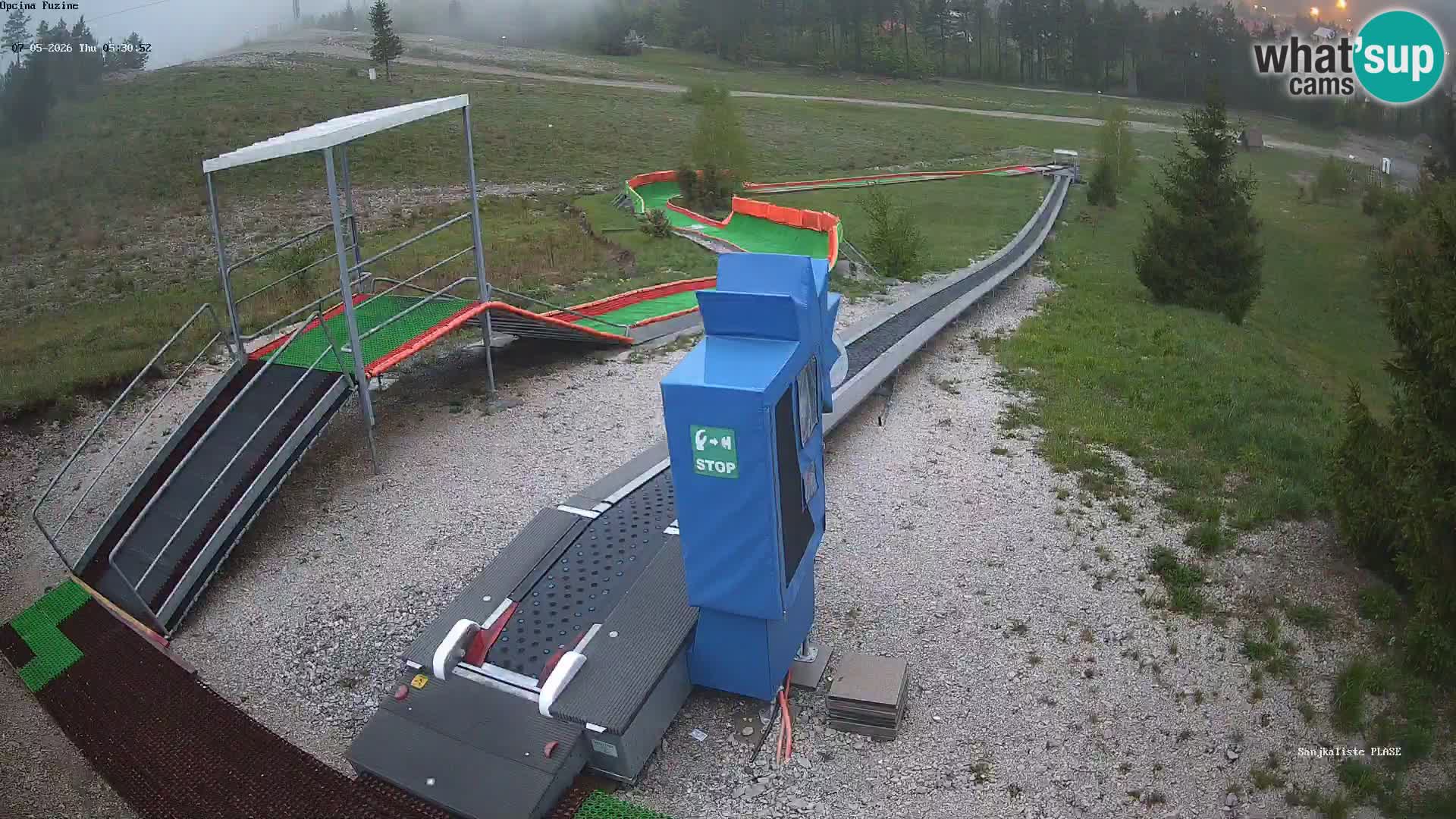 Live Webcam Rodelbahn Fužine – Kroatien