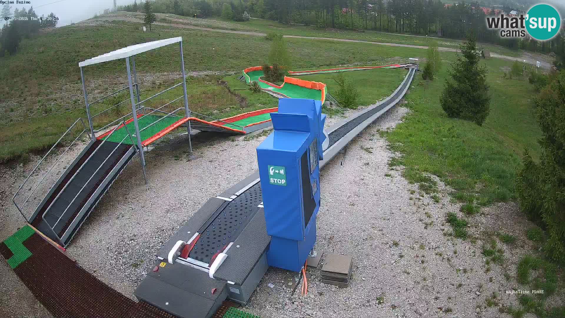 Live Webcam Rodelbahn Fužine – Kroatien