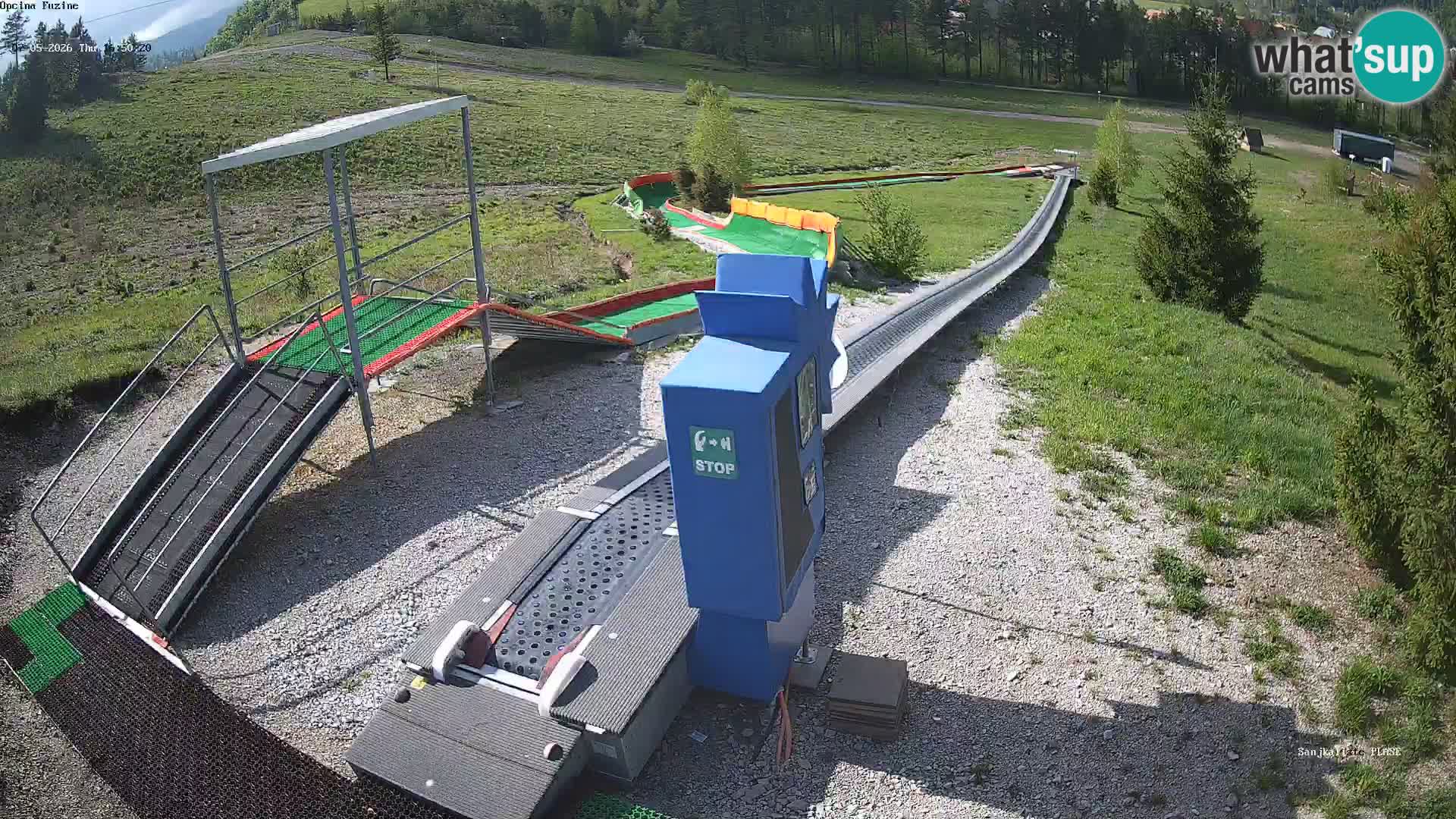 Live Webcam Rodelbahn Fužine – Kroatien