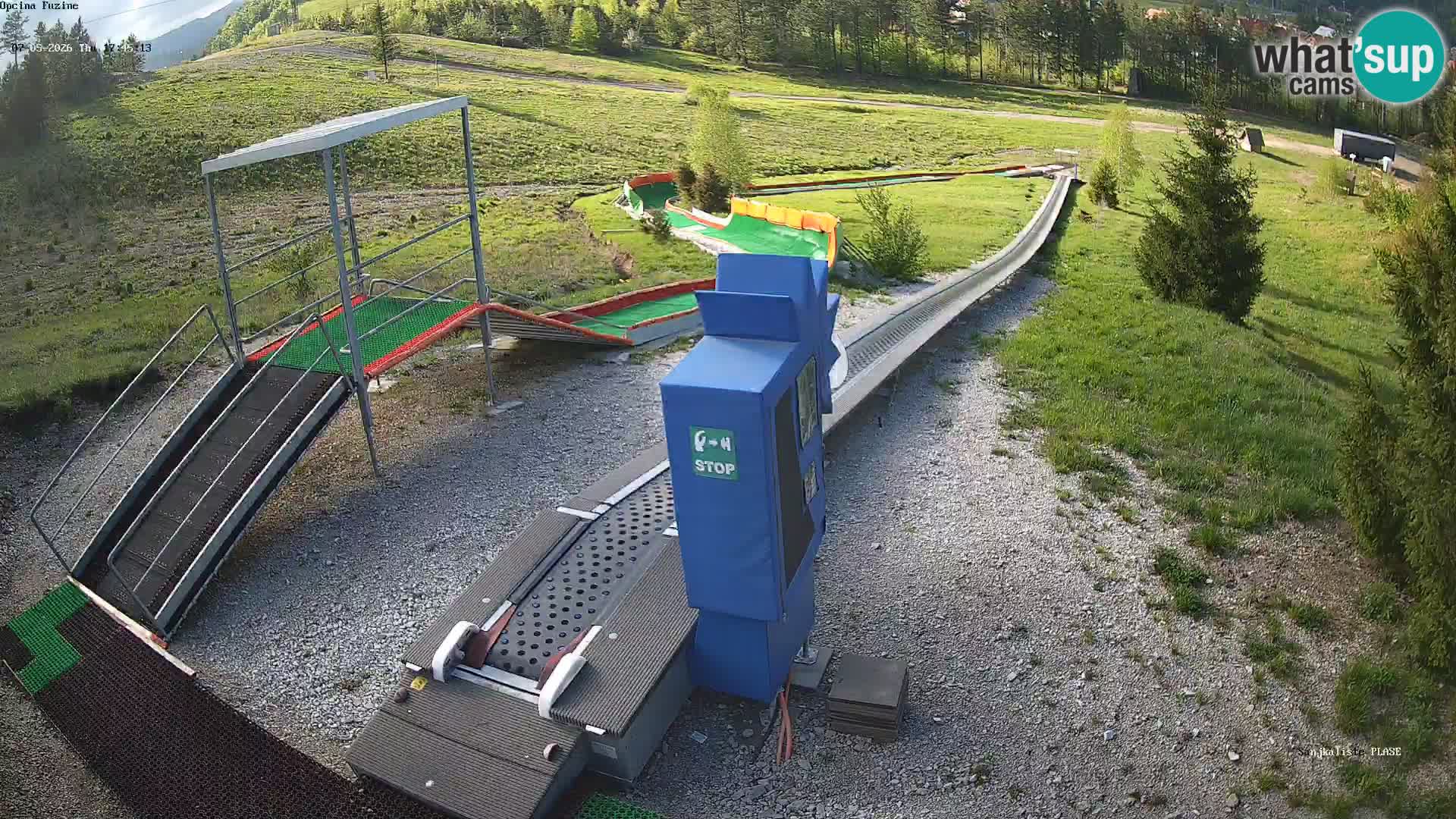 Live Webcam Rodelbahn Fužine – Kroatien