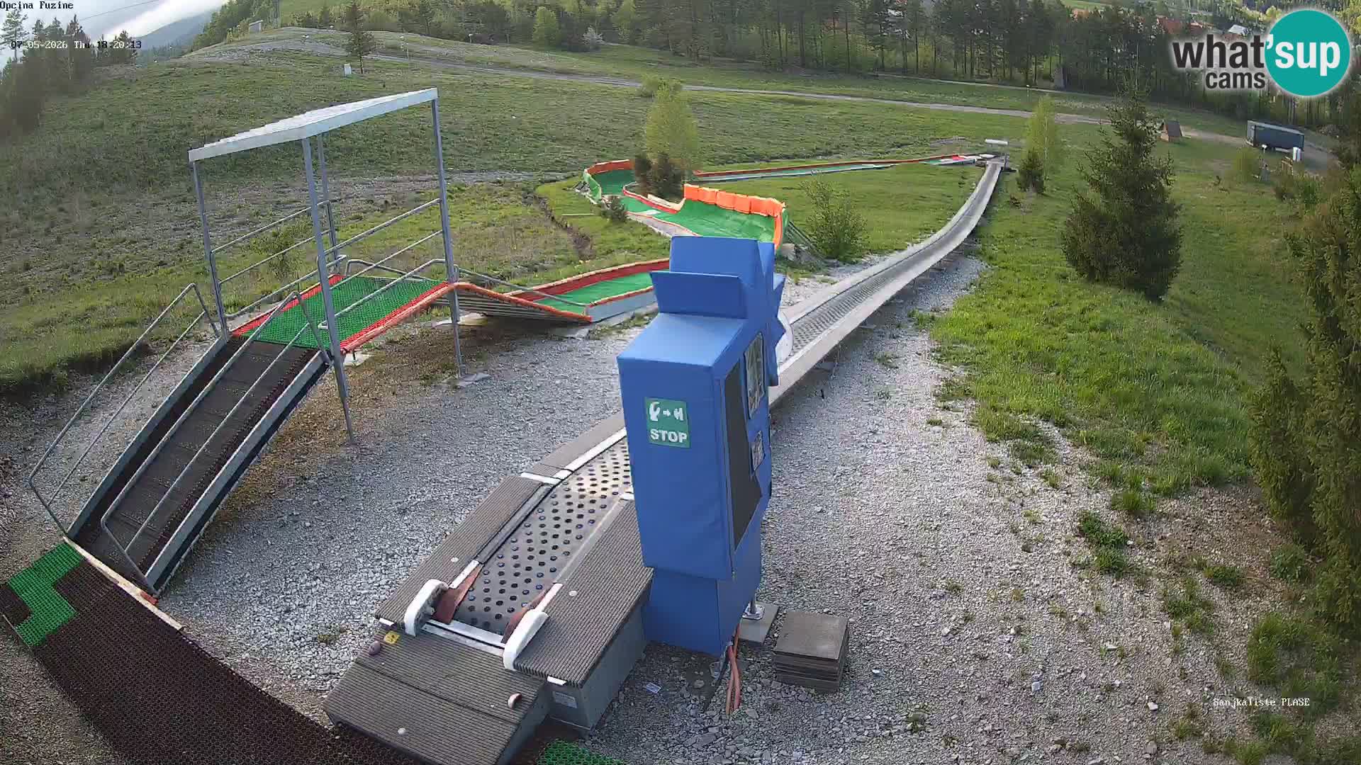 Live Webcam Rodelbahn Fužine – Kroatien
