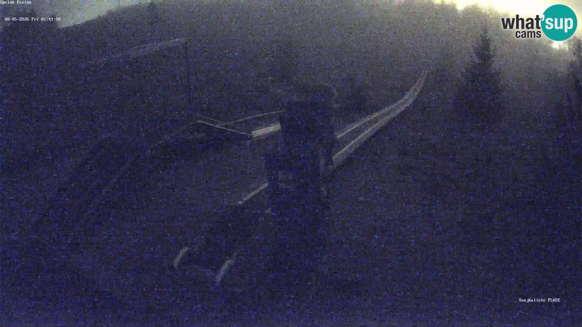 Live webcam Fužine toboggan run – Croatia