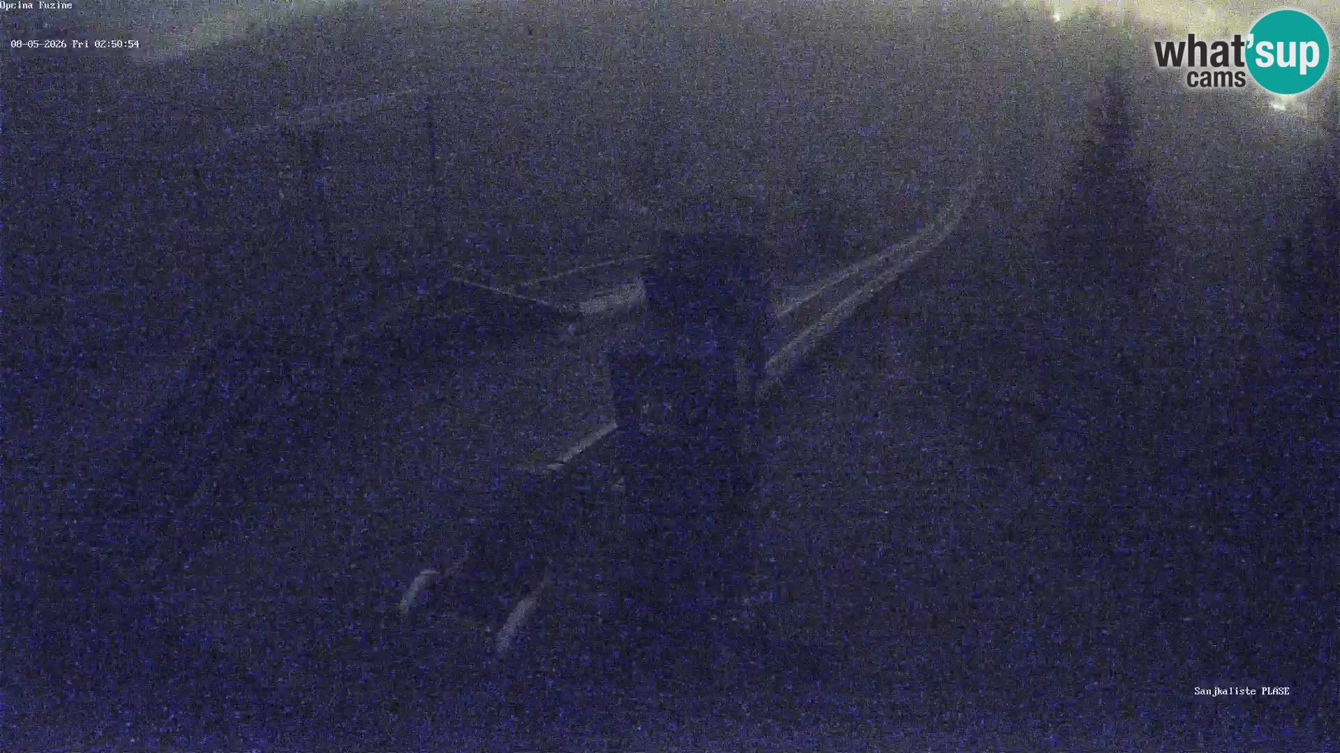 Live webcam Fužine toboggan run – Croatia