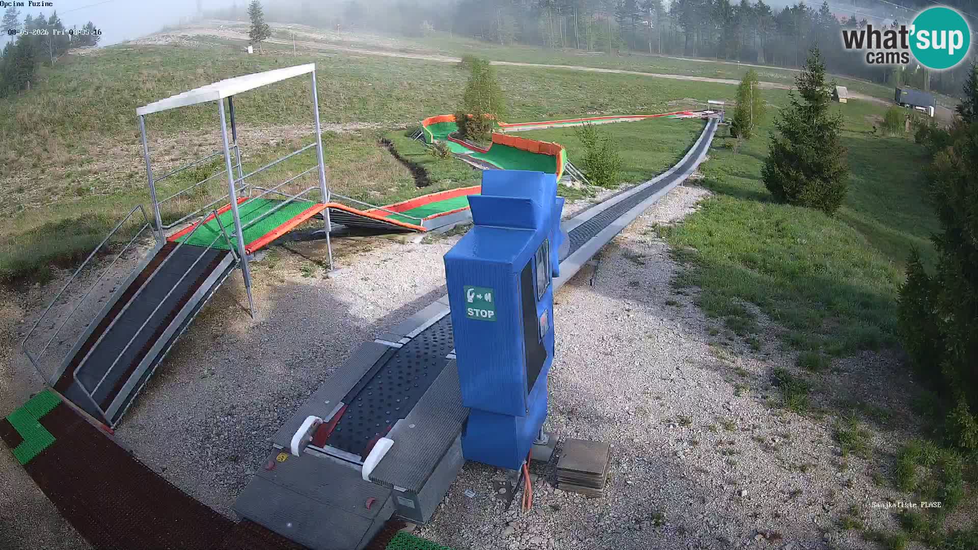 Live Webcam Rodelbahn Fužine – Kroatien