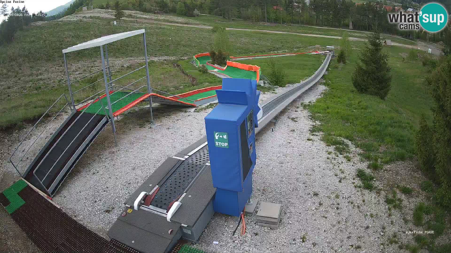 Live Webcam Rodelbahn Fužine – Kroatien