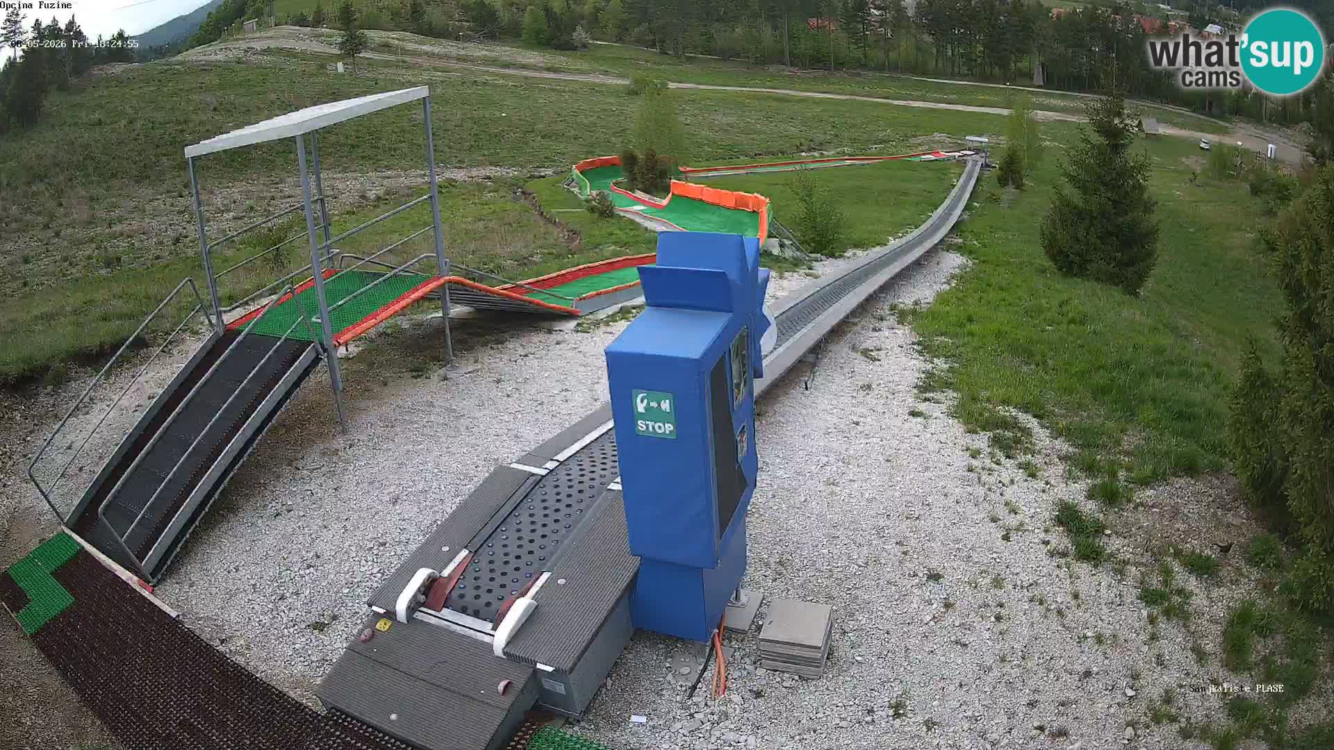 Live Webcam Rodelbahn Fužine – Kroatien