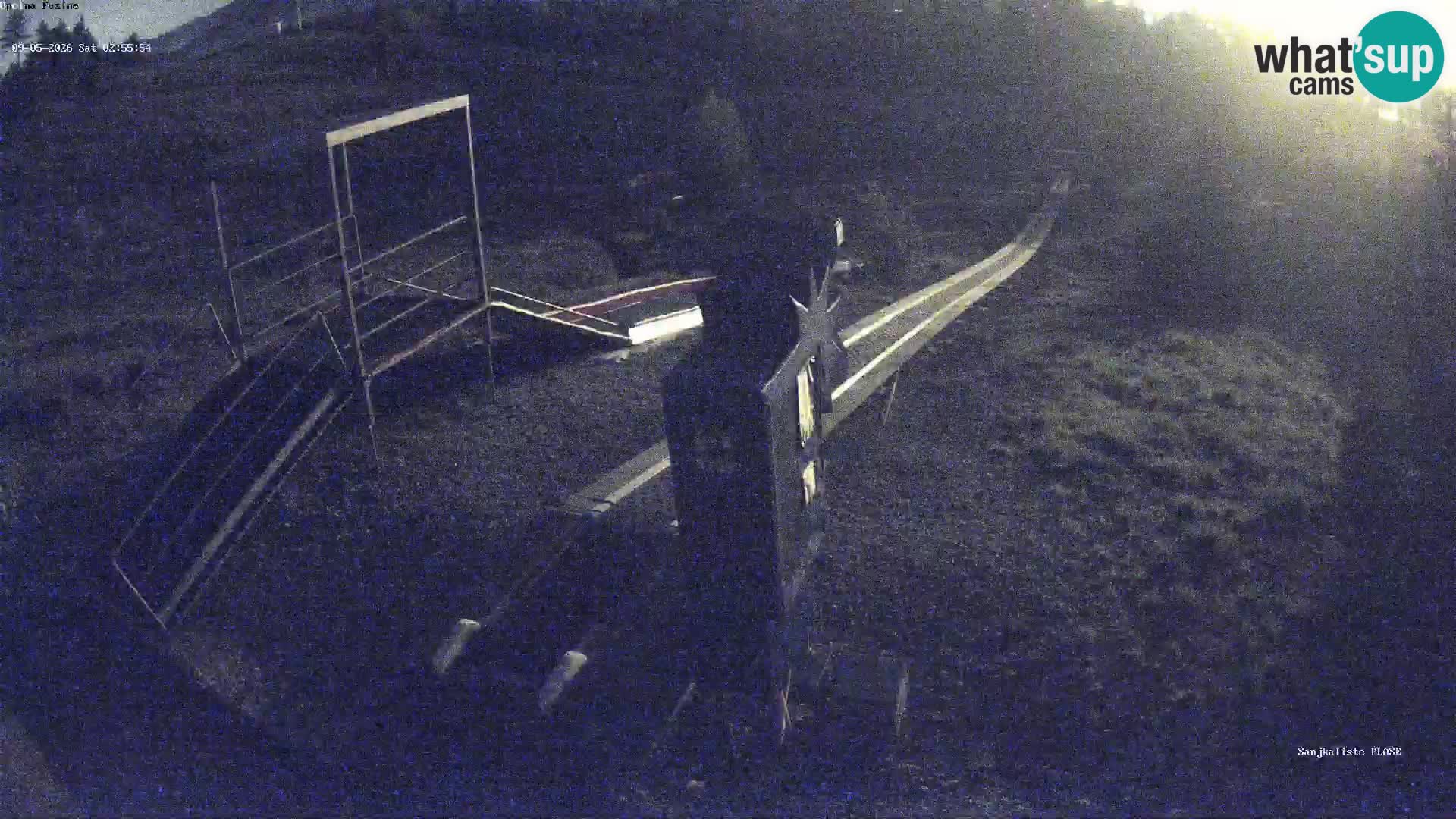Webcam en direct Piste de luge de Fužine – Croatie