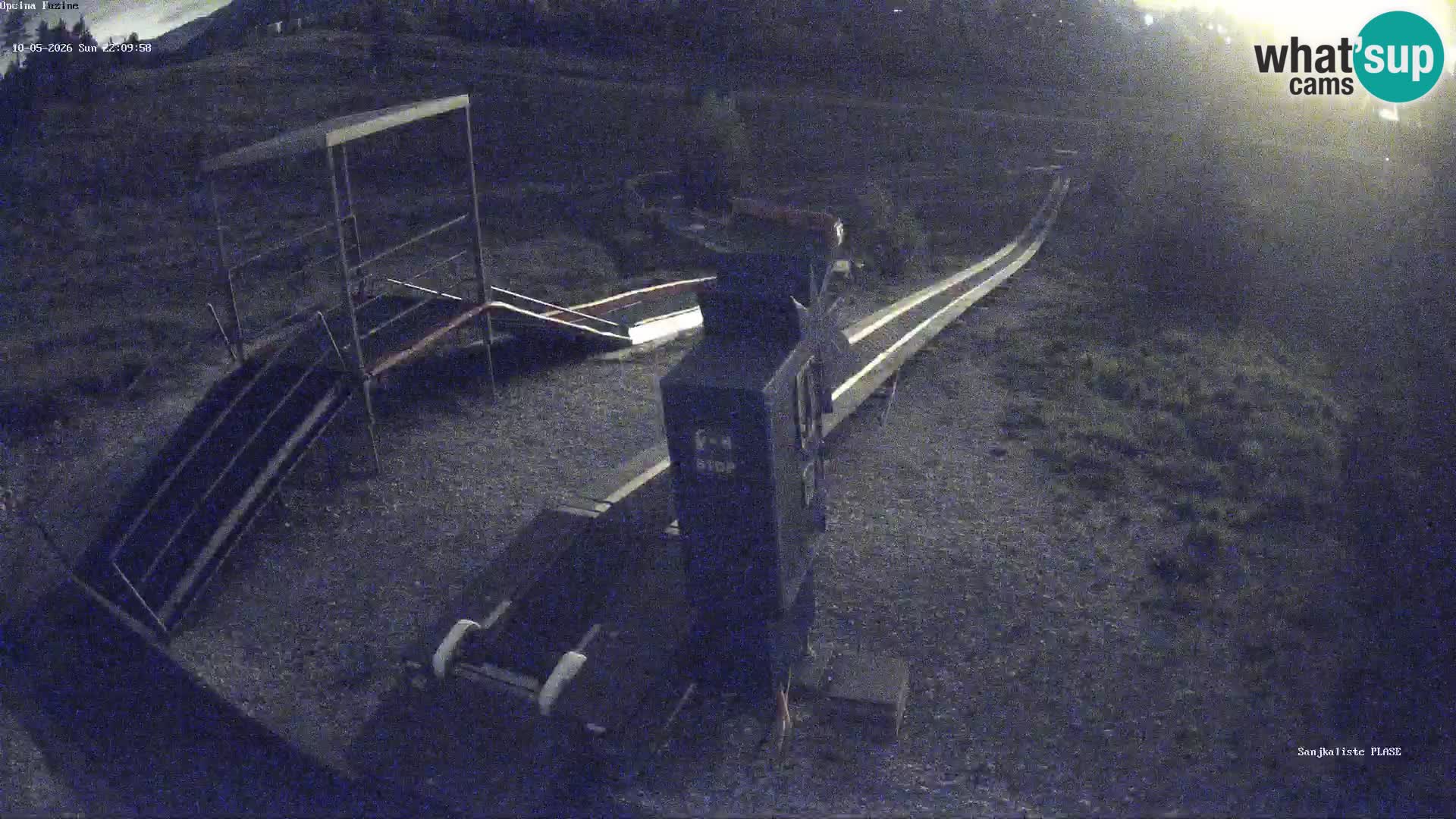 Webcam en direct Piste de luge de Fužine – Croatie
