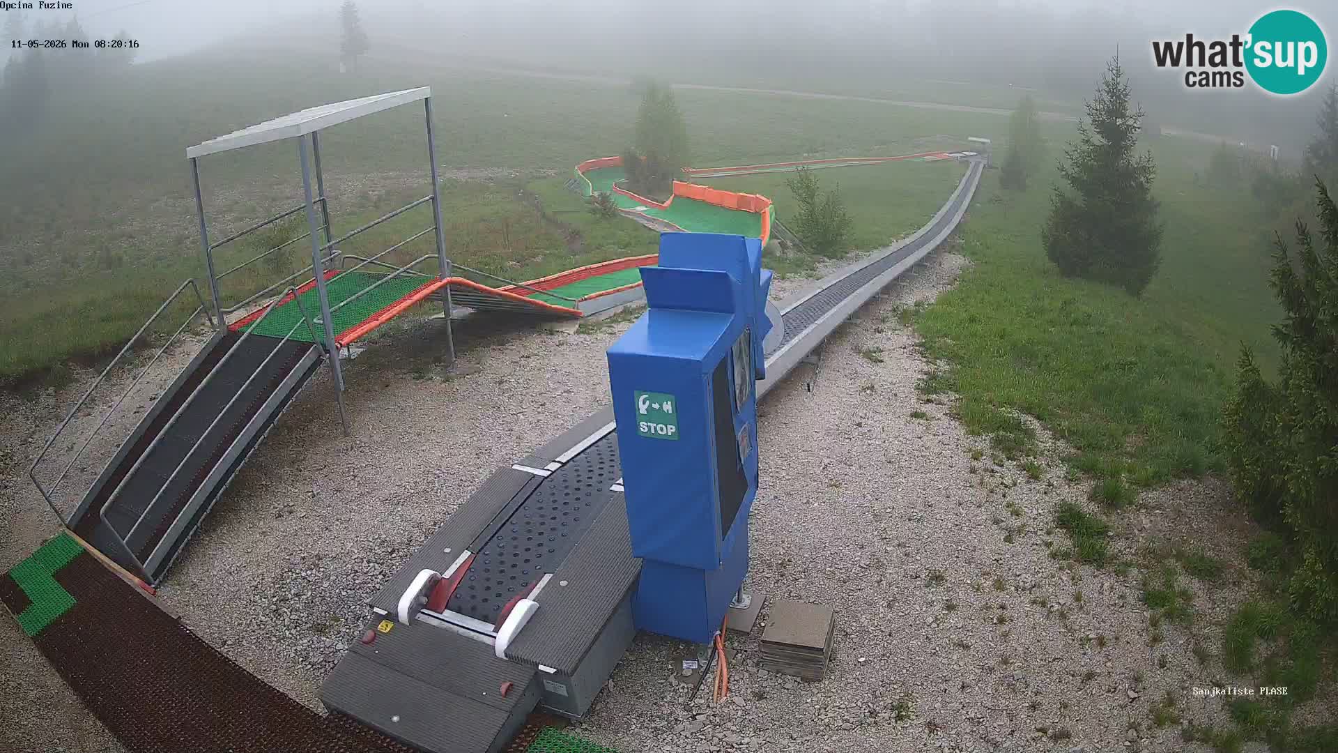 Live Webcam Rodelbahn Fužine – Kroatien
