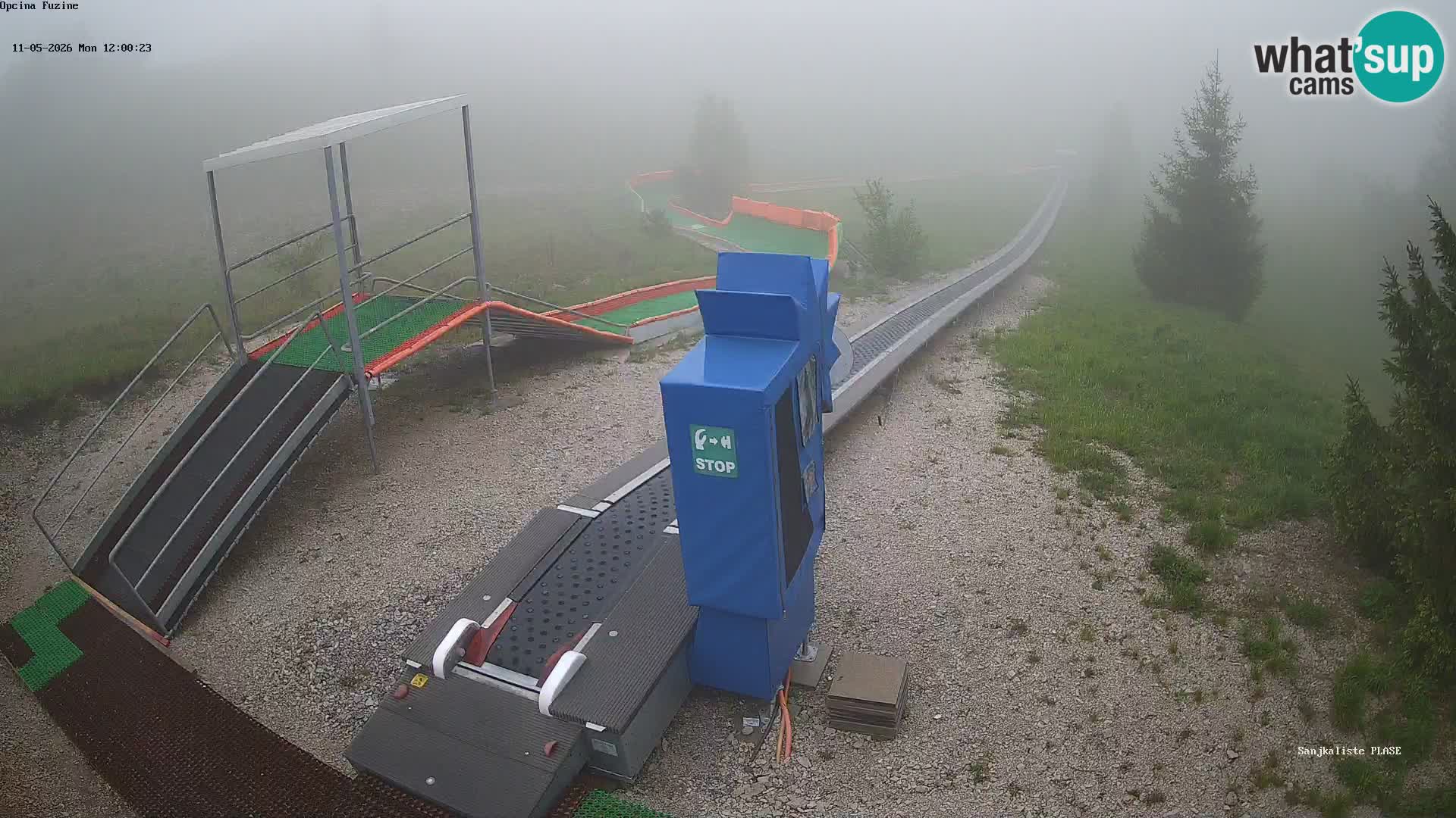 Live Webcam Rodelbahn Fužine – Kroatien