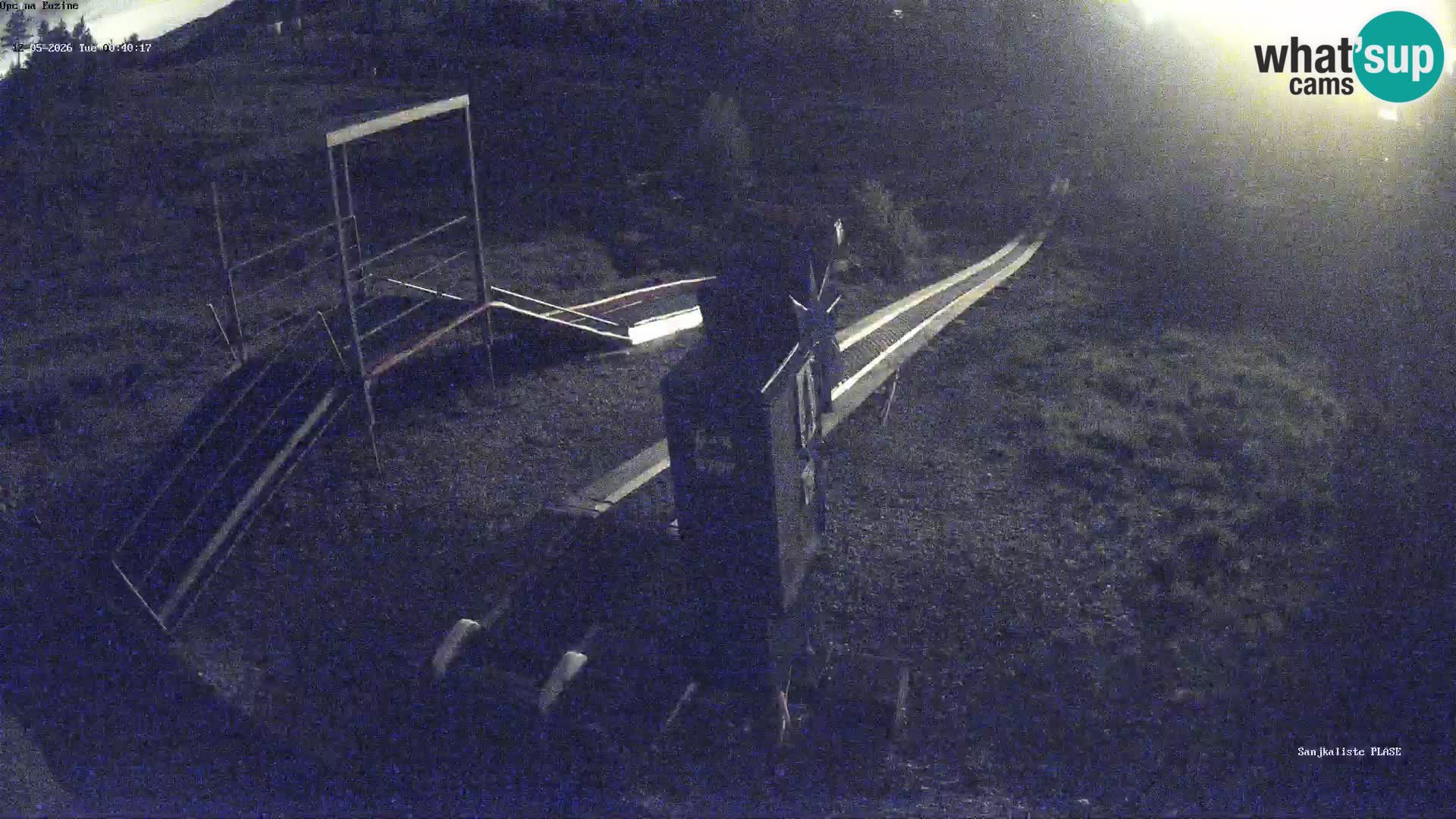 Live webcam Pista da slittino Fužine – Croazia