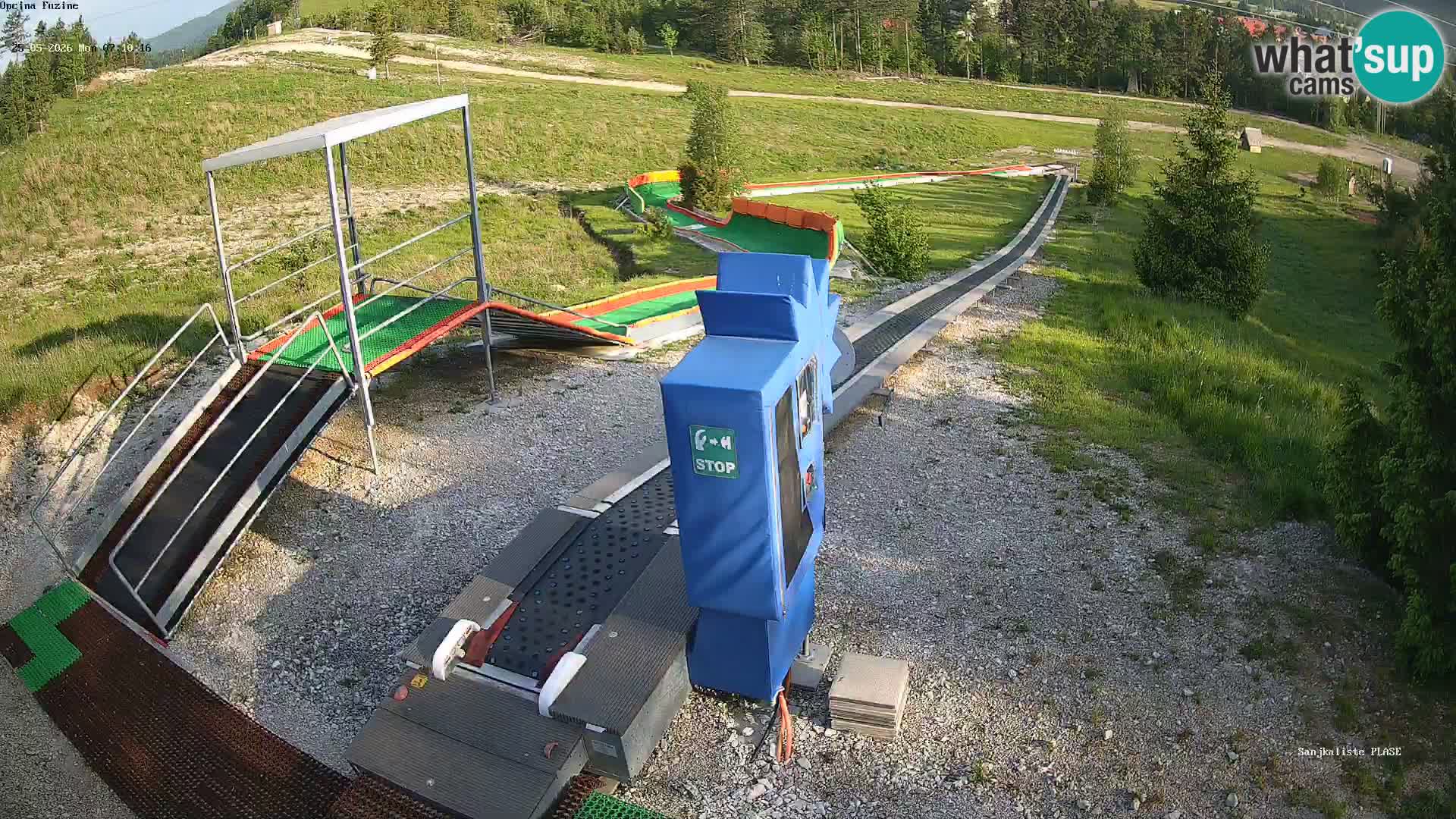 Live Webcam Rodelbahn Fužine – Kroatien