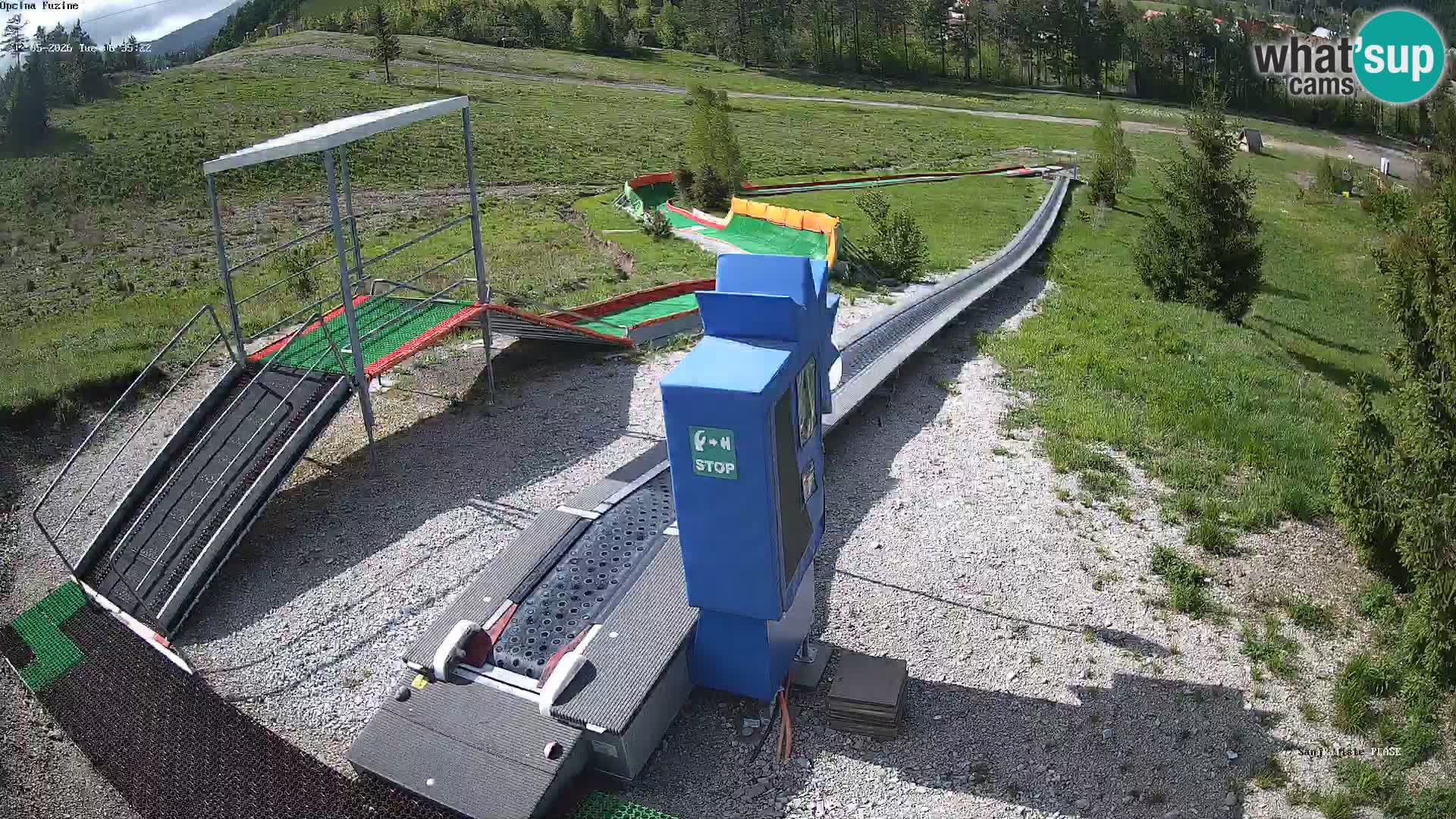 Live Webcam Rodelbahn Fužine – Kroatien