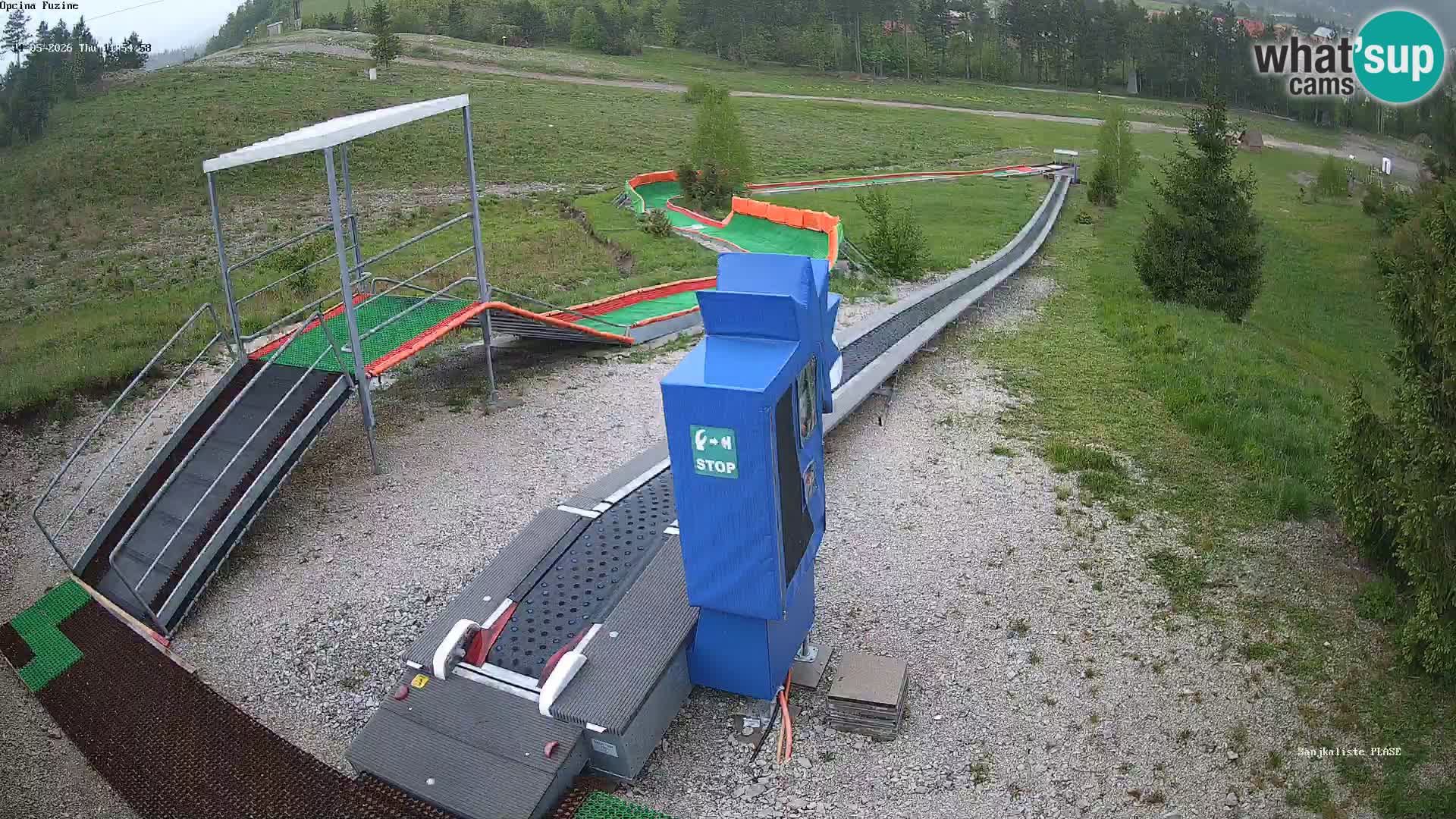 Live Webcam Rodelbahn Fužine – Kroatien