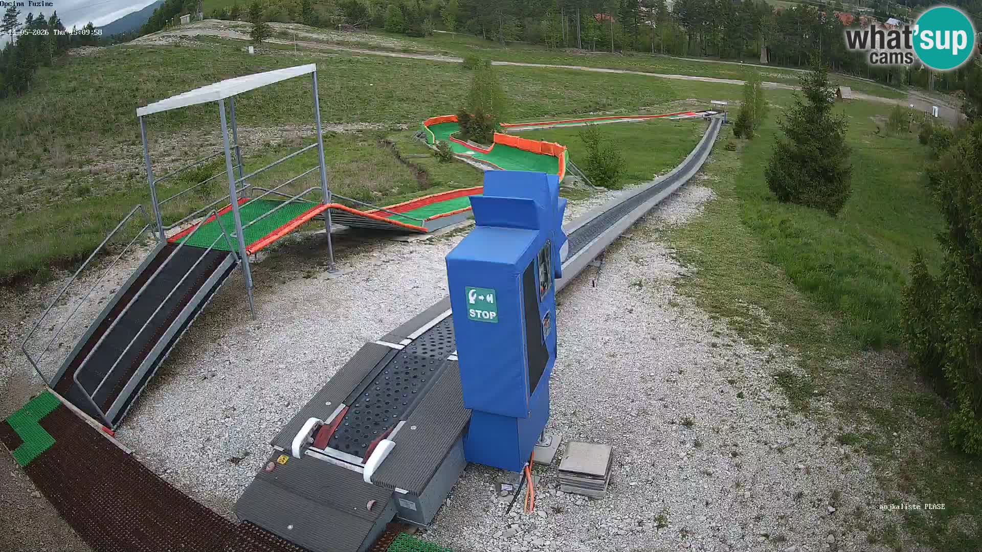 Live Webcam Rodelbahn Fužine – Kroatien