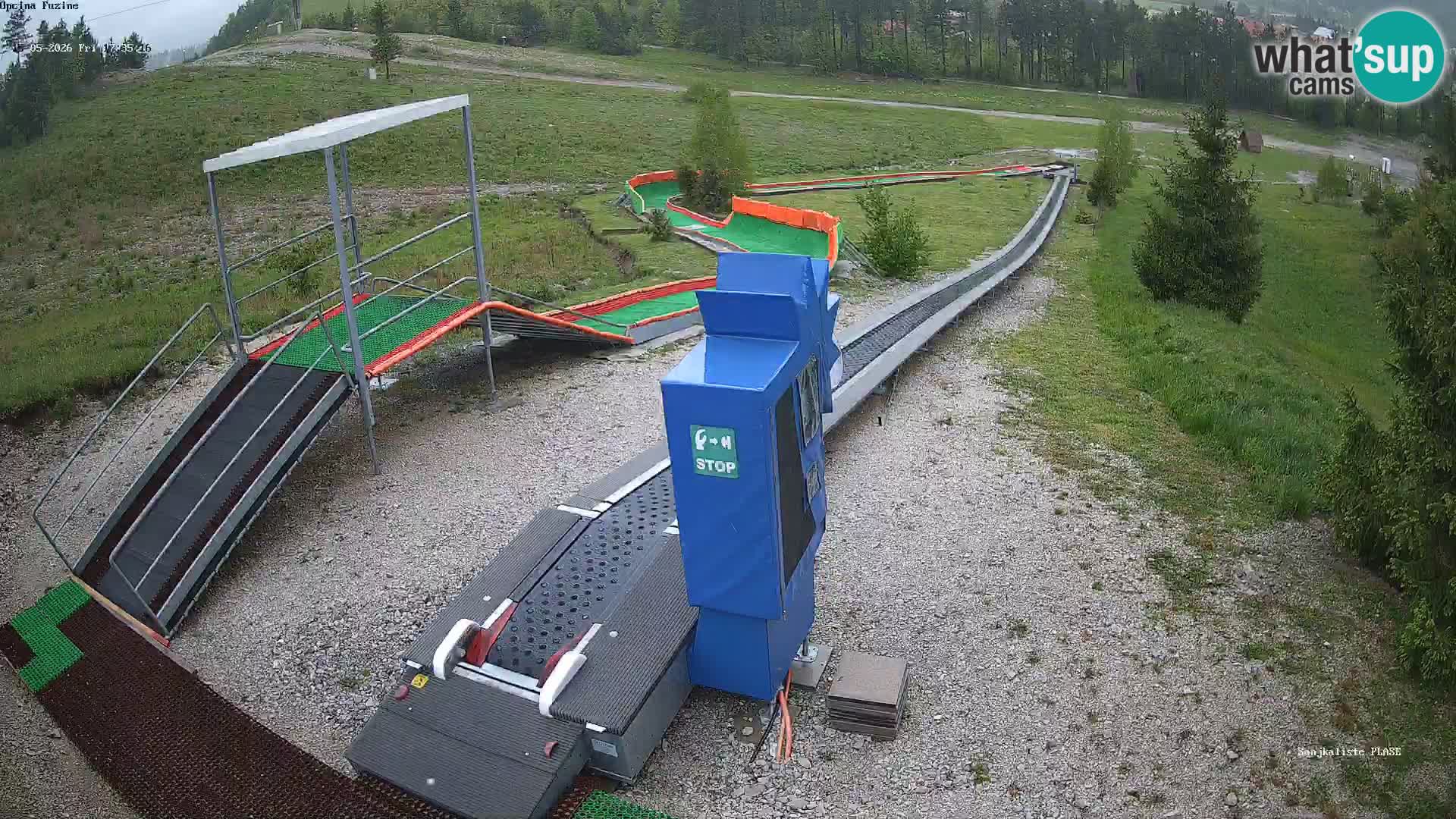 Live Webcam Rodelbahn Fužine – Kroatien
