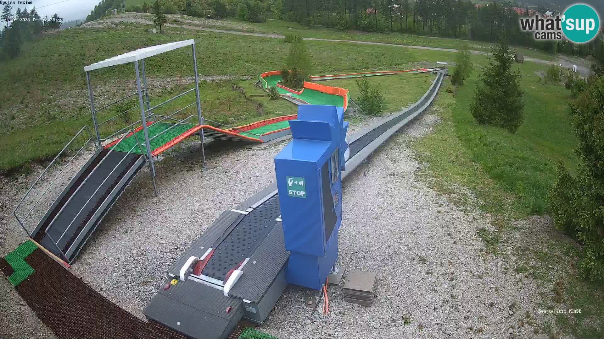 Live Webcam Rodelbahn Fužine – Kroatien