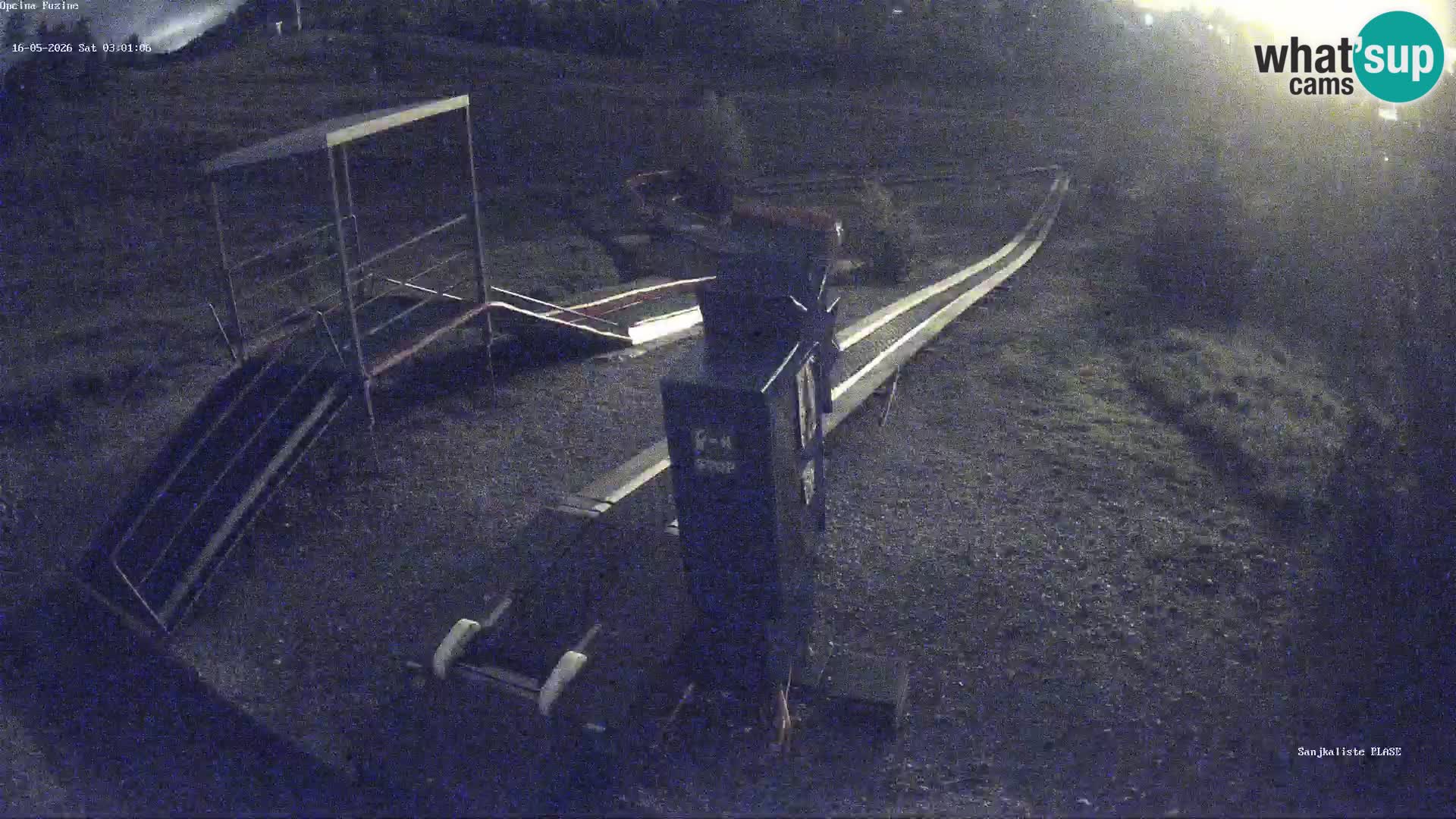 Webcam en direct Piste de luge de Fužine – Croatie