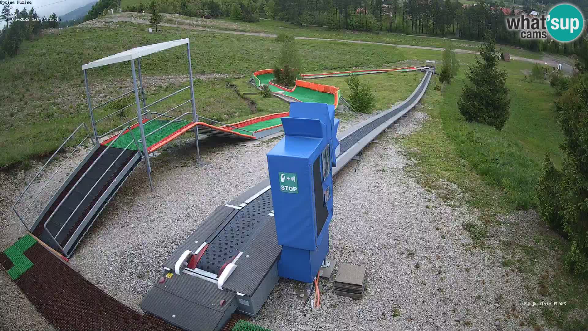 Live Webcam Rodelbahn Fužine – Kroatien