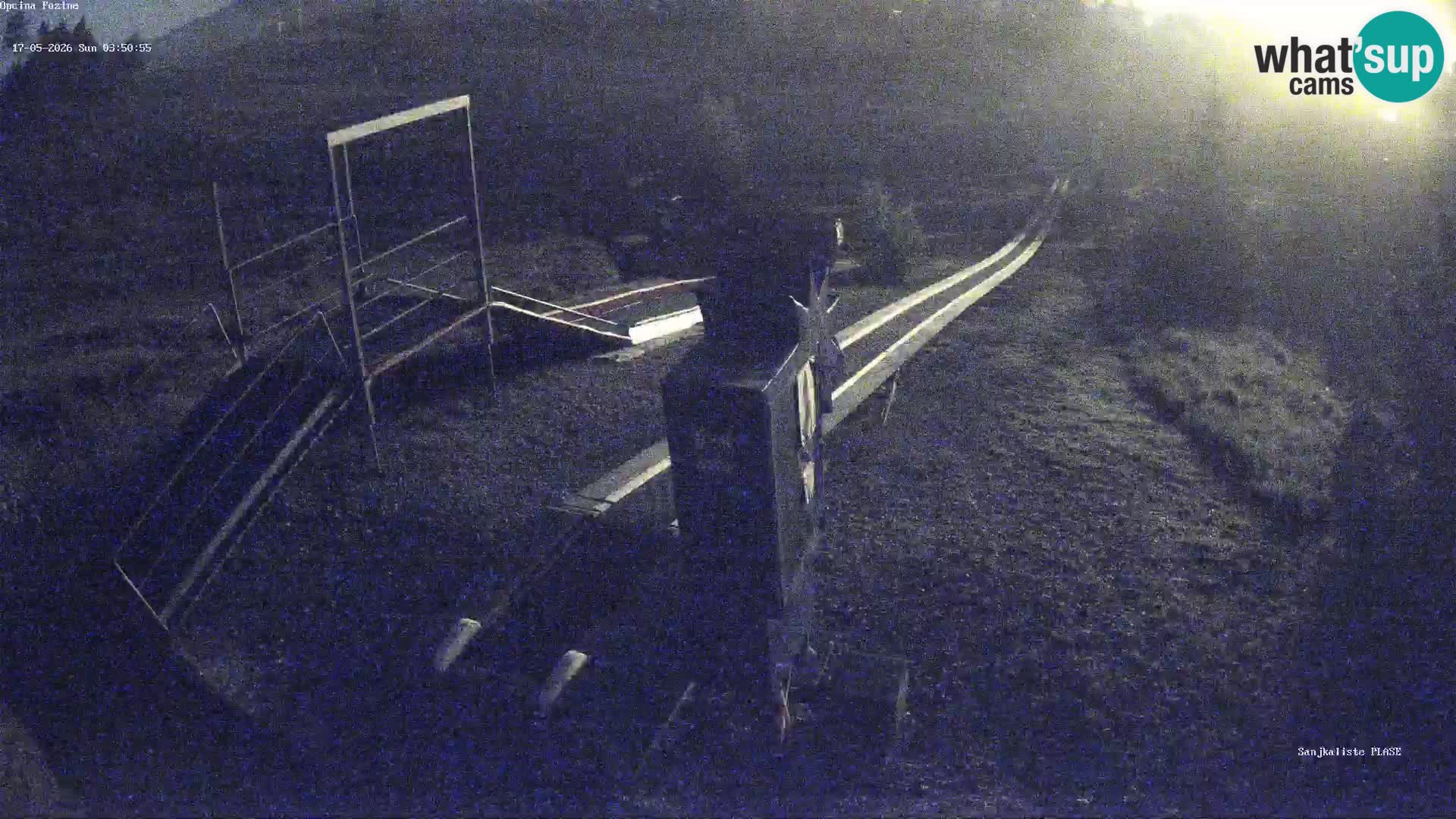 Webcam en vivo Pista de trineo Fužine – Croacia