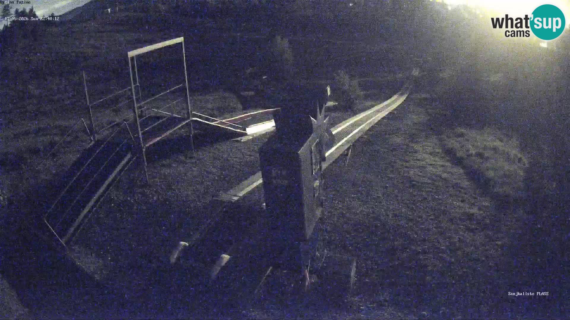 Webcam en vivo Pista de trineo Fužine – Croacia