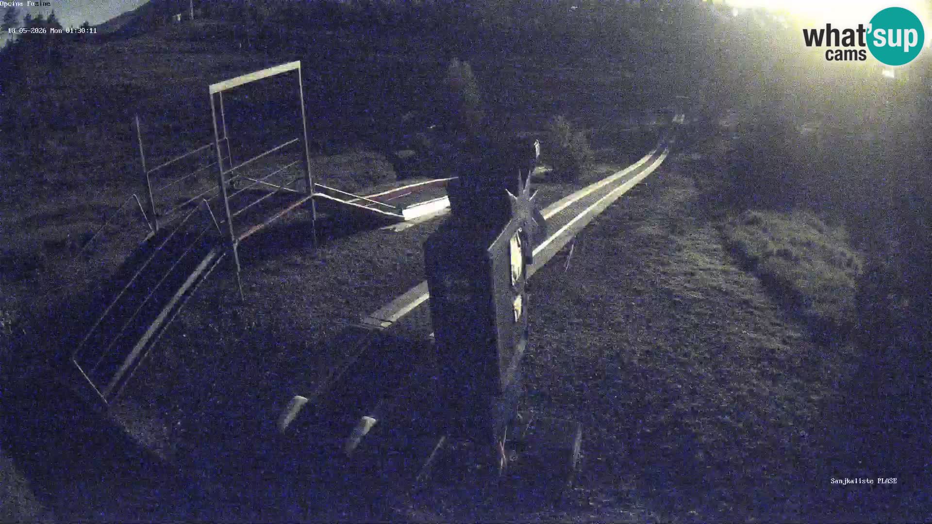 Webcam en vivo Pista de trineo Fužine – Croacia