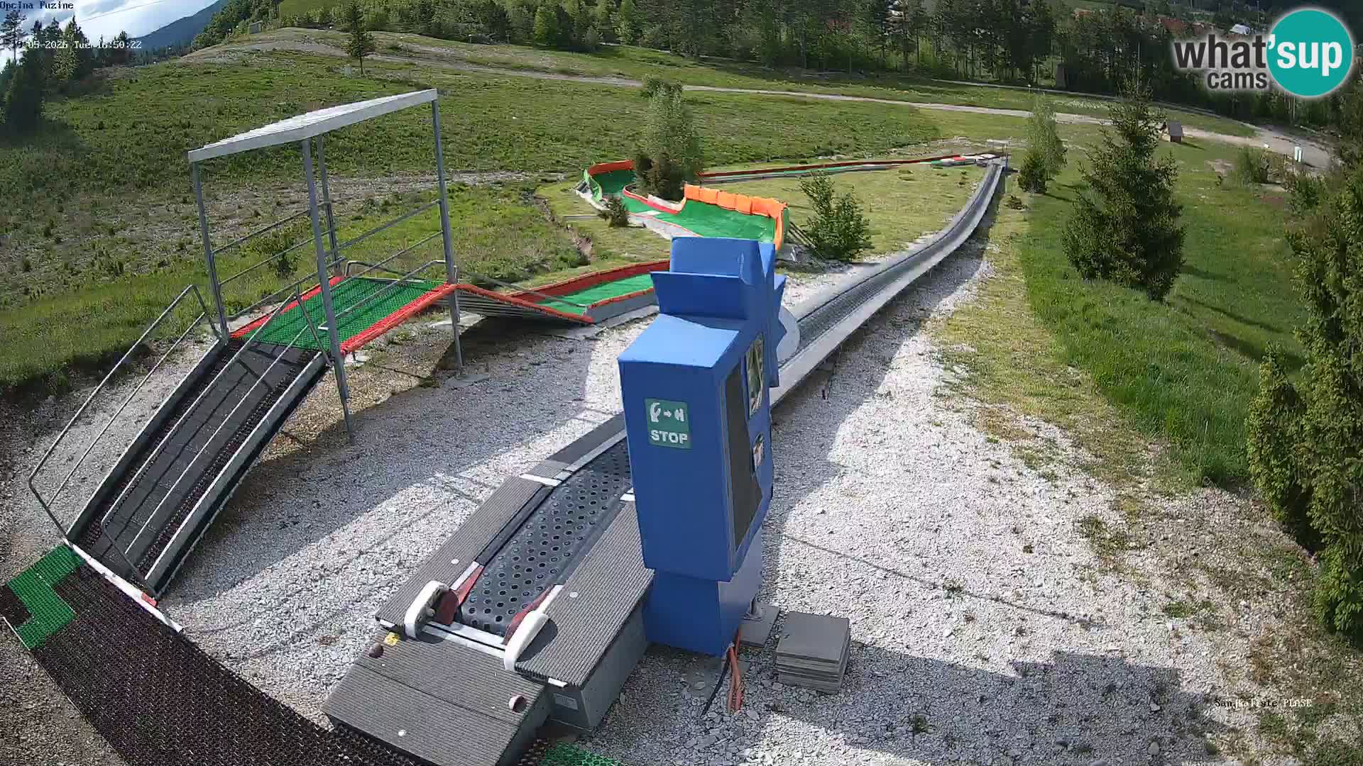 Live Webcam Rodelbahn Fužine – Kroatien