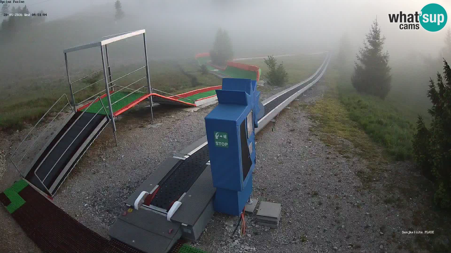 Live Webcam Rodelbahn Fužine – Kroatien