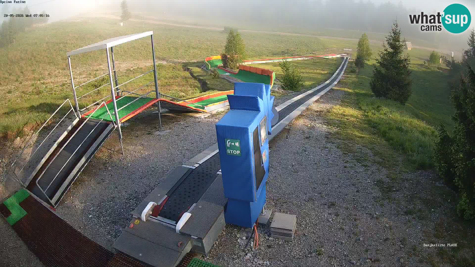 Live Webcam Rodelbahn Fužine – Kroatien